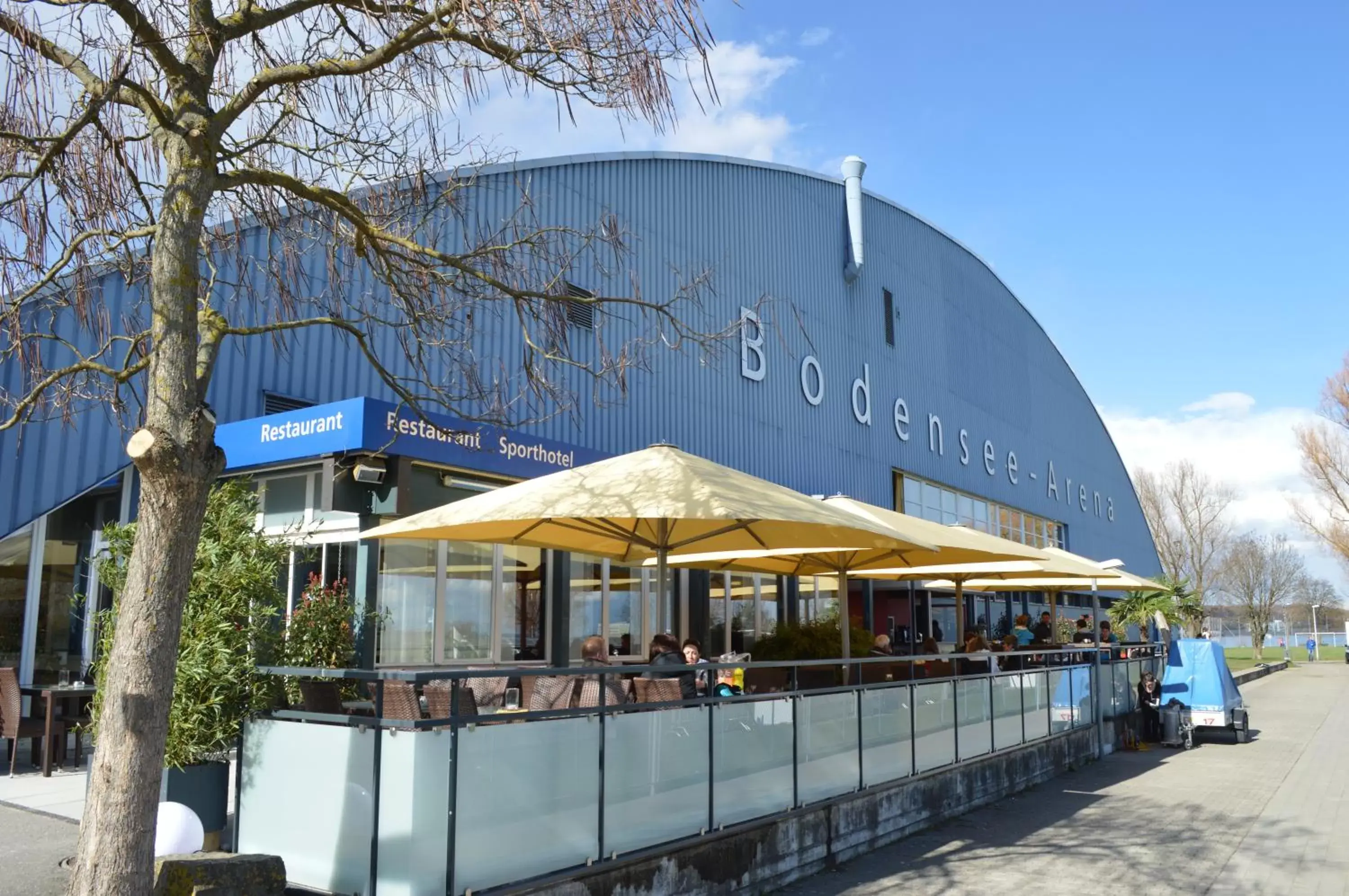 Balcony/Terrace, Property Building in Hotel Bodensee-Arena