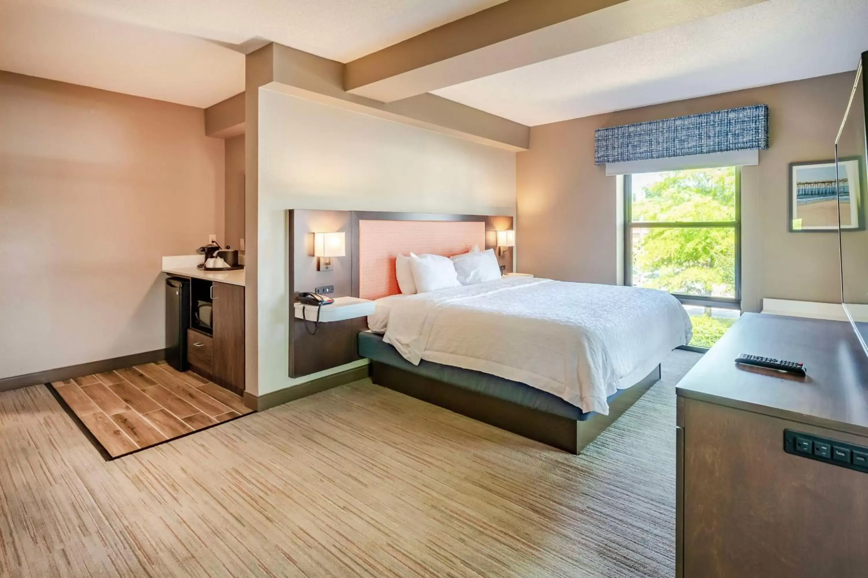 Bedroom, Bed in Hampton Inn Wilmington-Medical Park