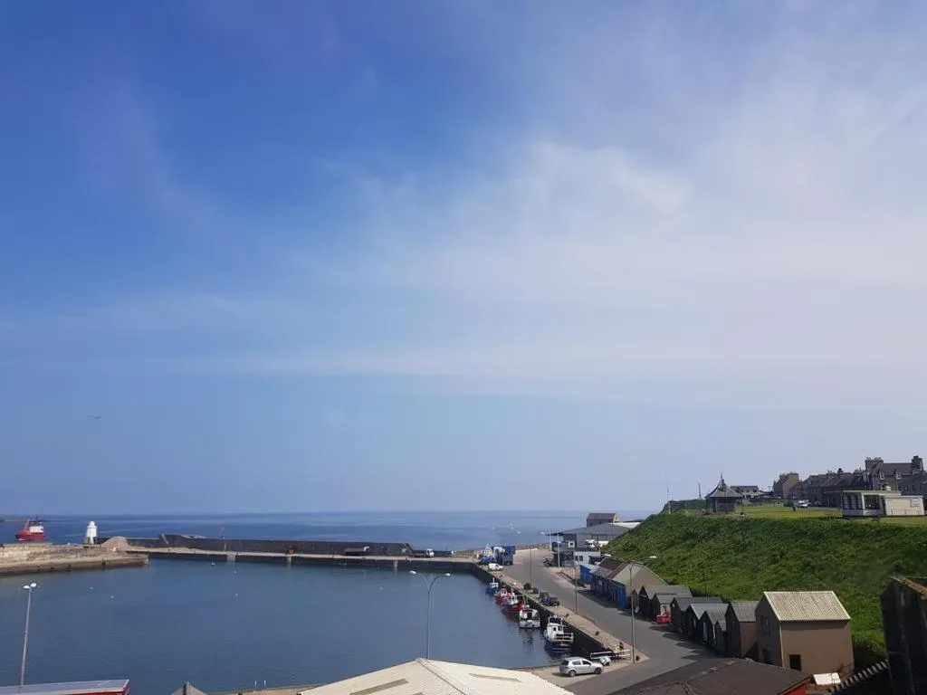 View (from property/room) in House by the Harbour - NC500 Route