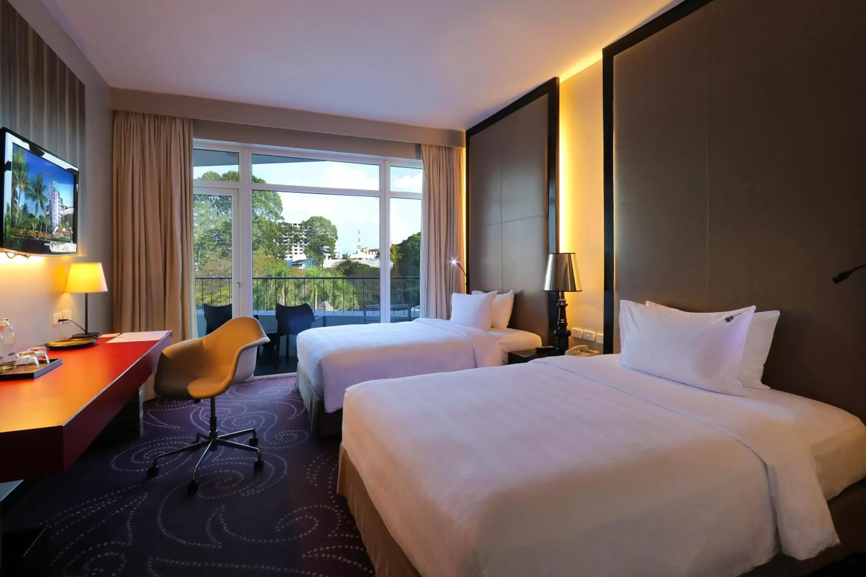 Deluxe Double or Twin Room with City View in Hard Rock Hotel Pattaya (SHA Plus)