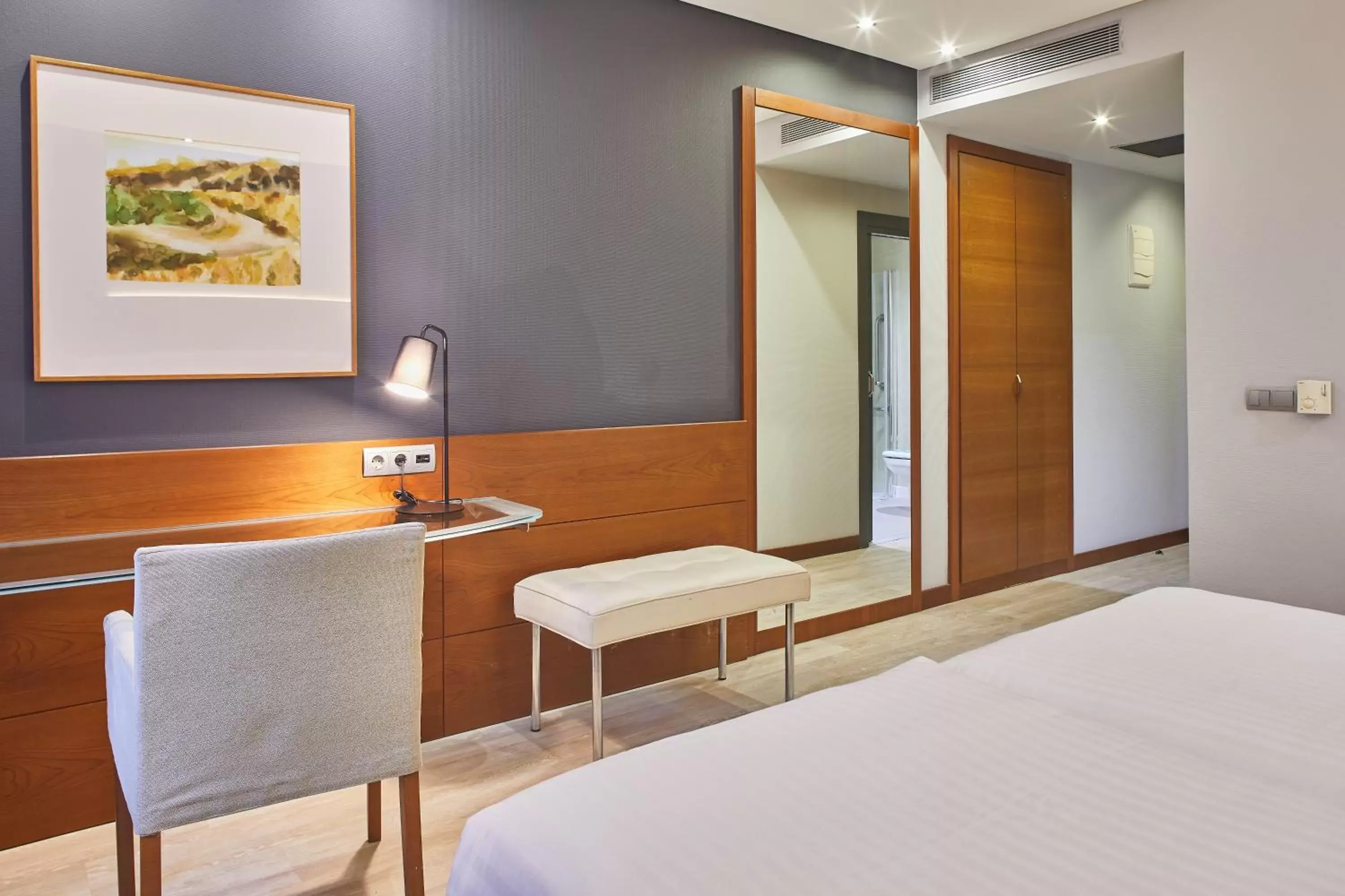 Bed in Silken Coliseum Bed in Silken Coliseum