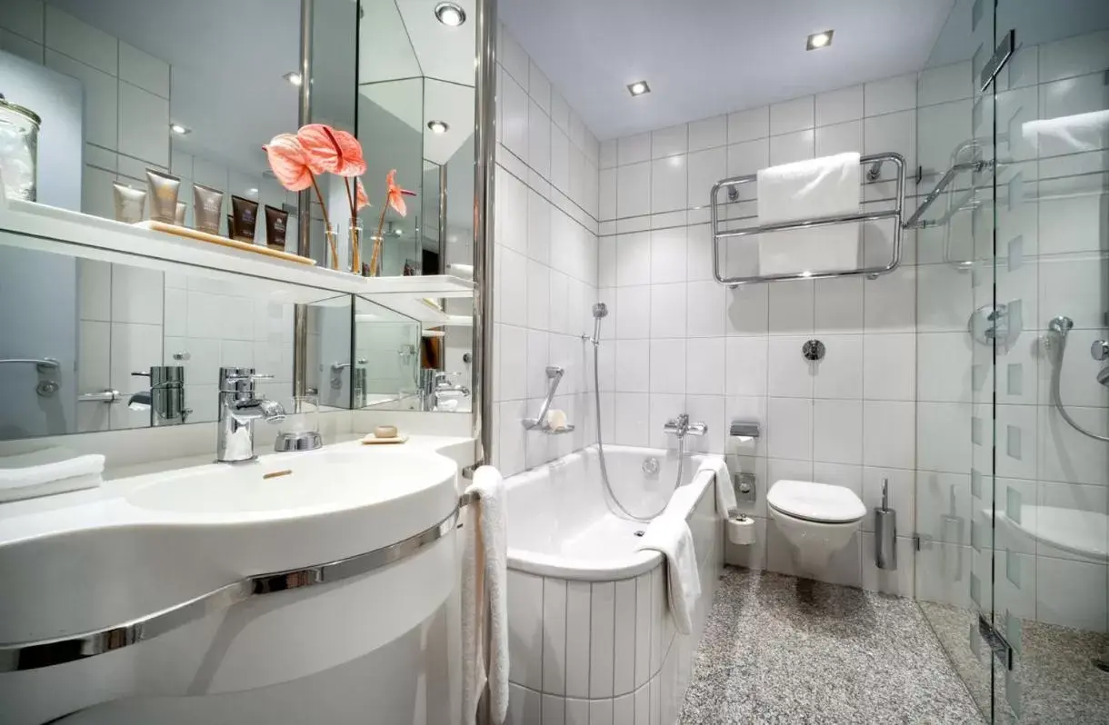 Bathroom in Tschuggen Grand Hotel - The Leading Hotels of the World