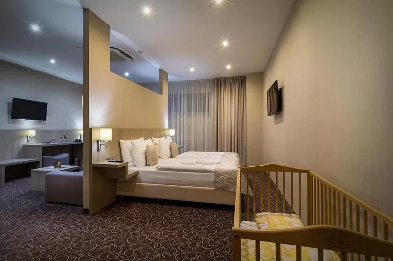 Photo of the whole room, Bed in Košice Hotel