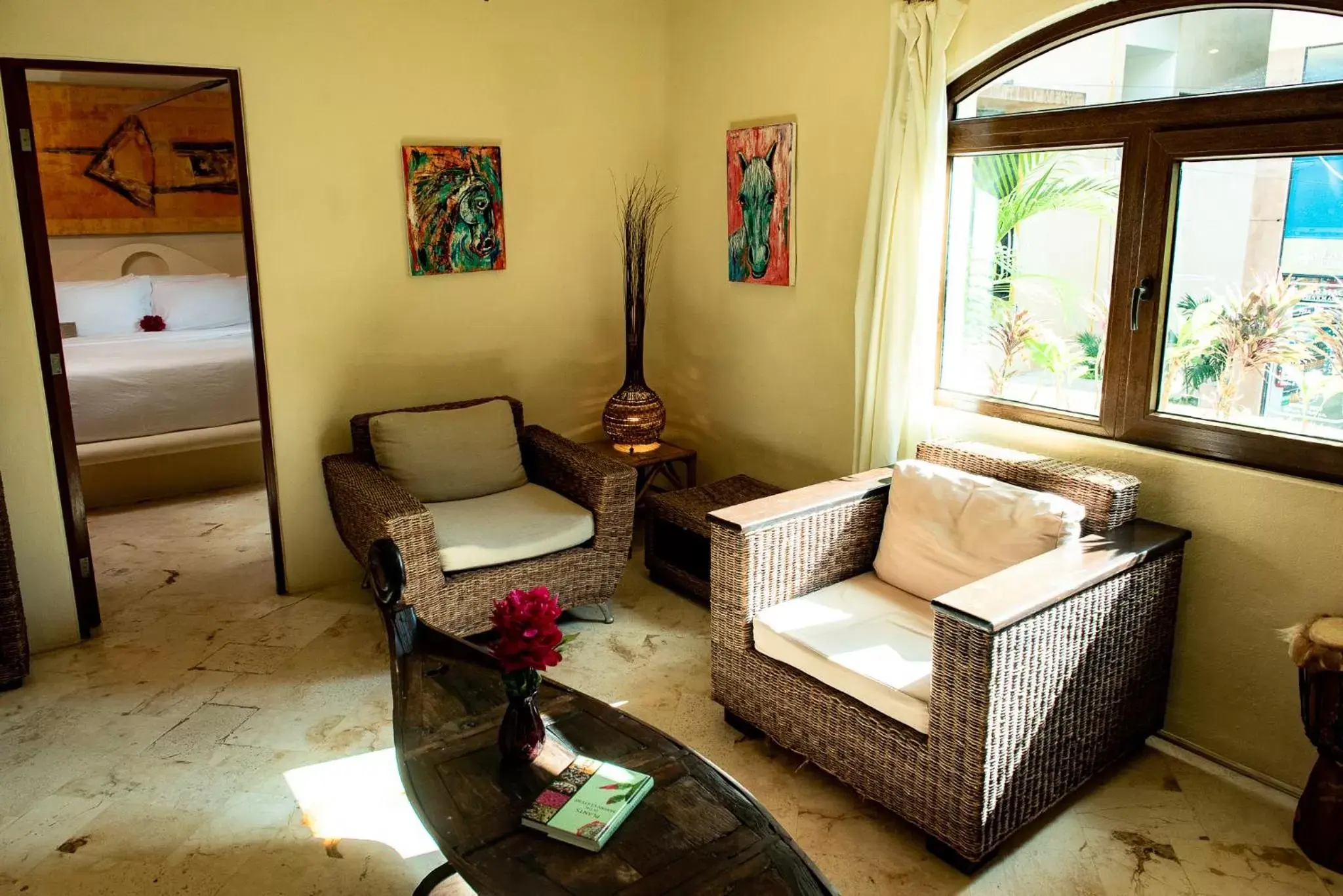 Living room, Seating Area in Villas Sacbe Condo Hotel and Beach Club