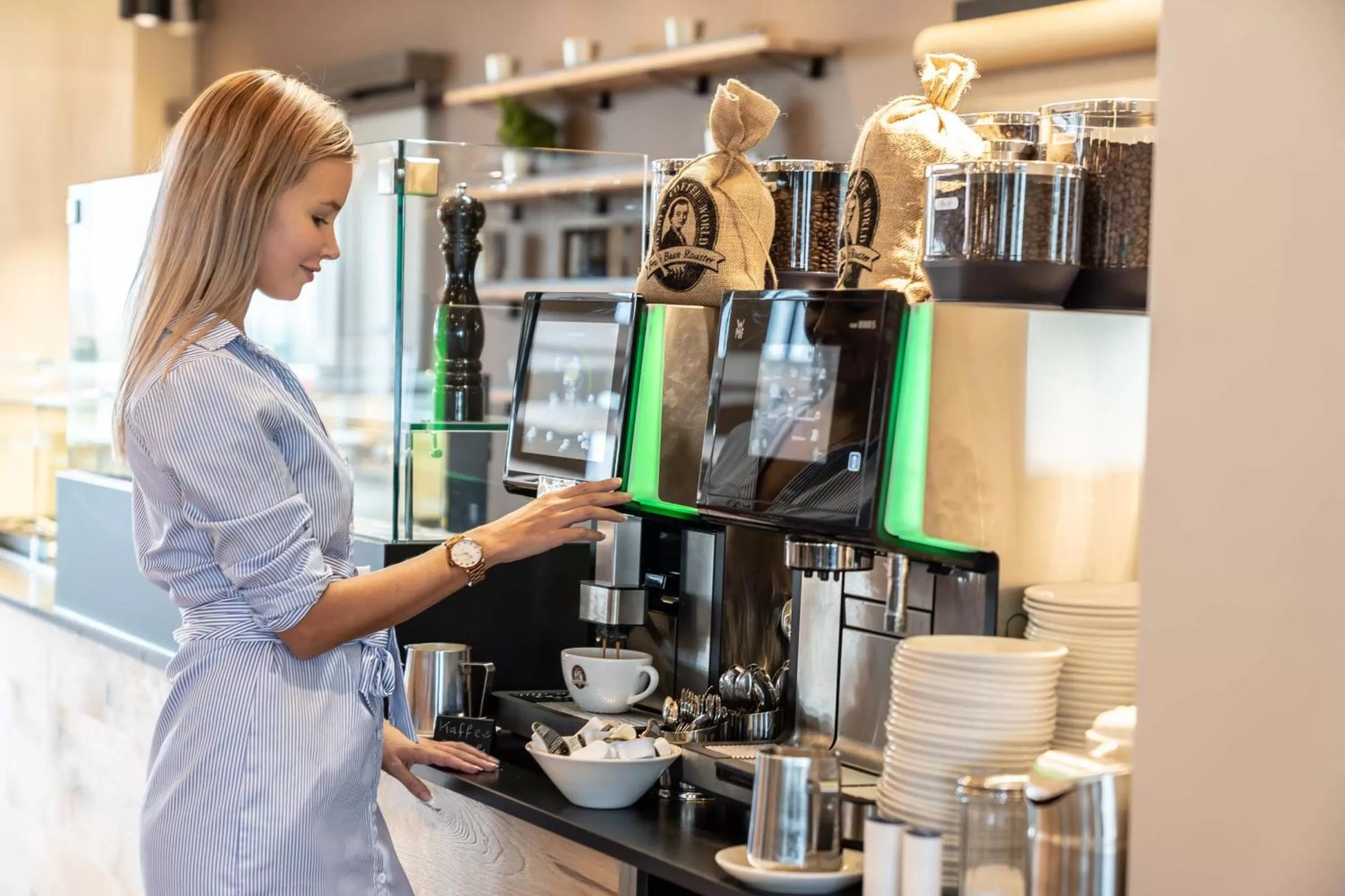 Buffet breakfast in Augsburg Hotel Sonnenhof