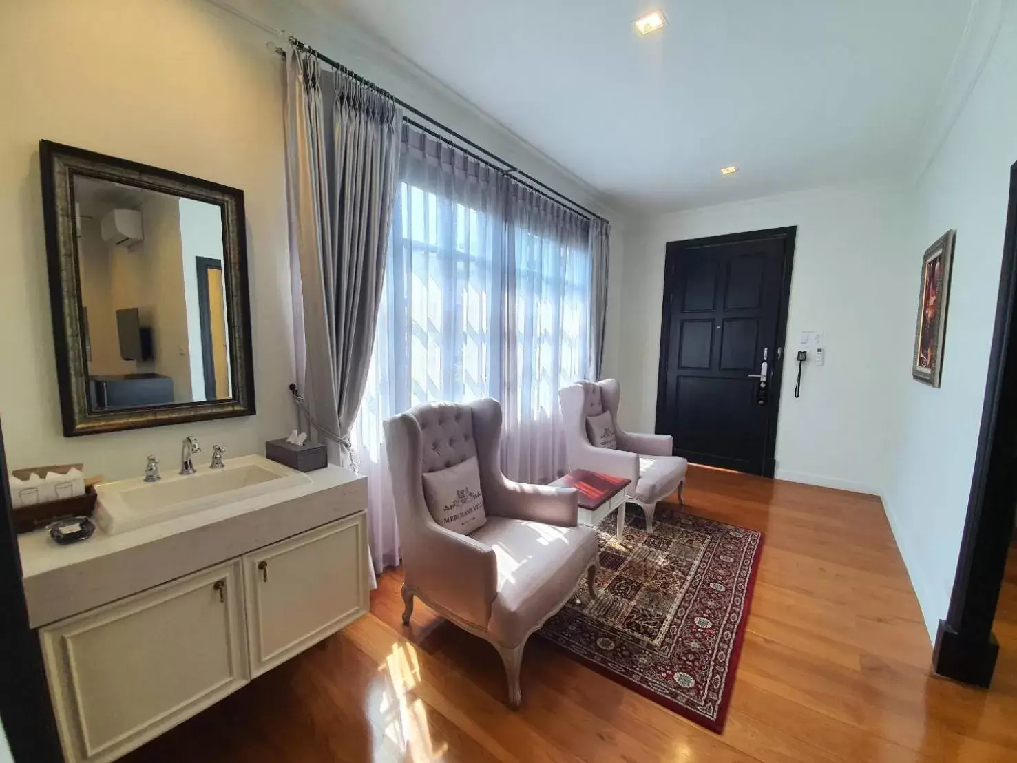 Living room in Merchant Villa- SHA Extra Plus