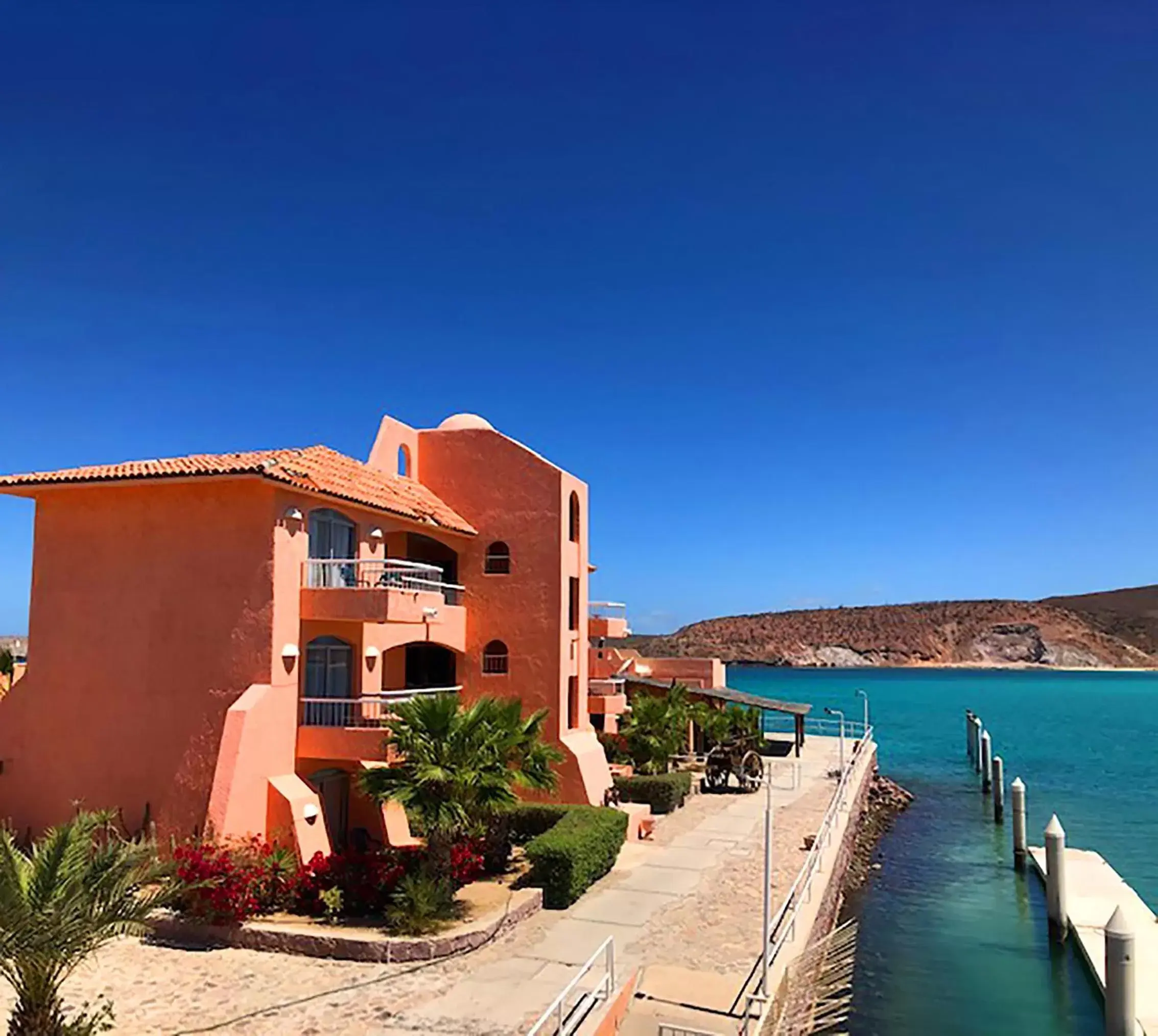 Property Building in Club Hotel Cantamar by the Beach