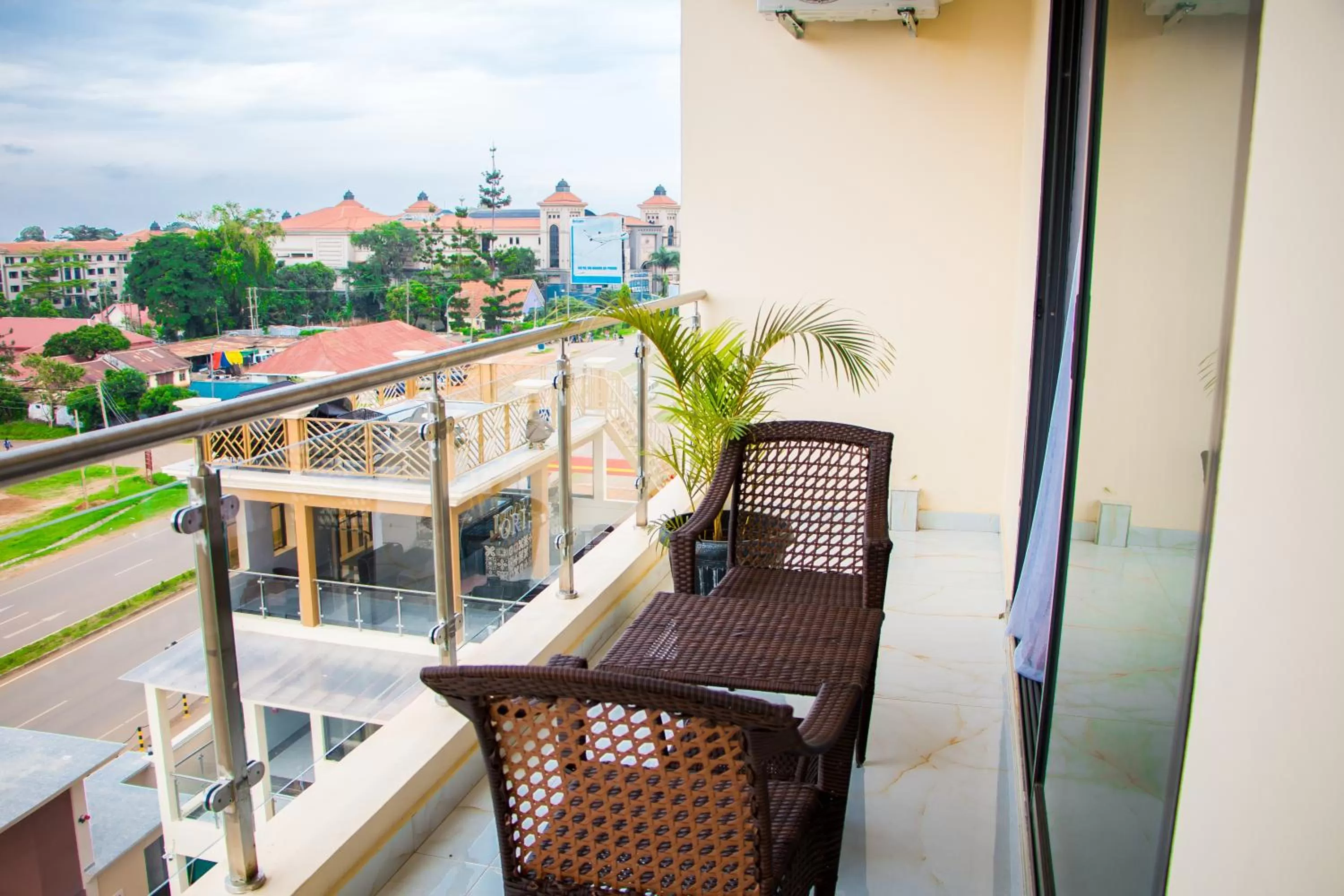 Balcony/Terrace in Hotel Horizon Entebbe
