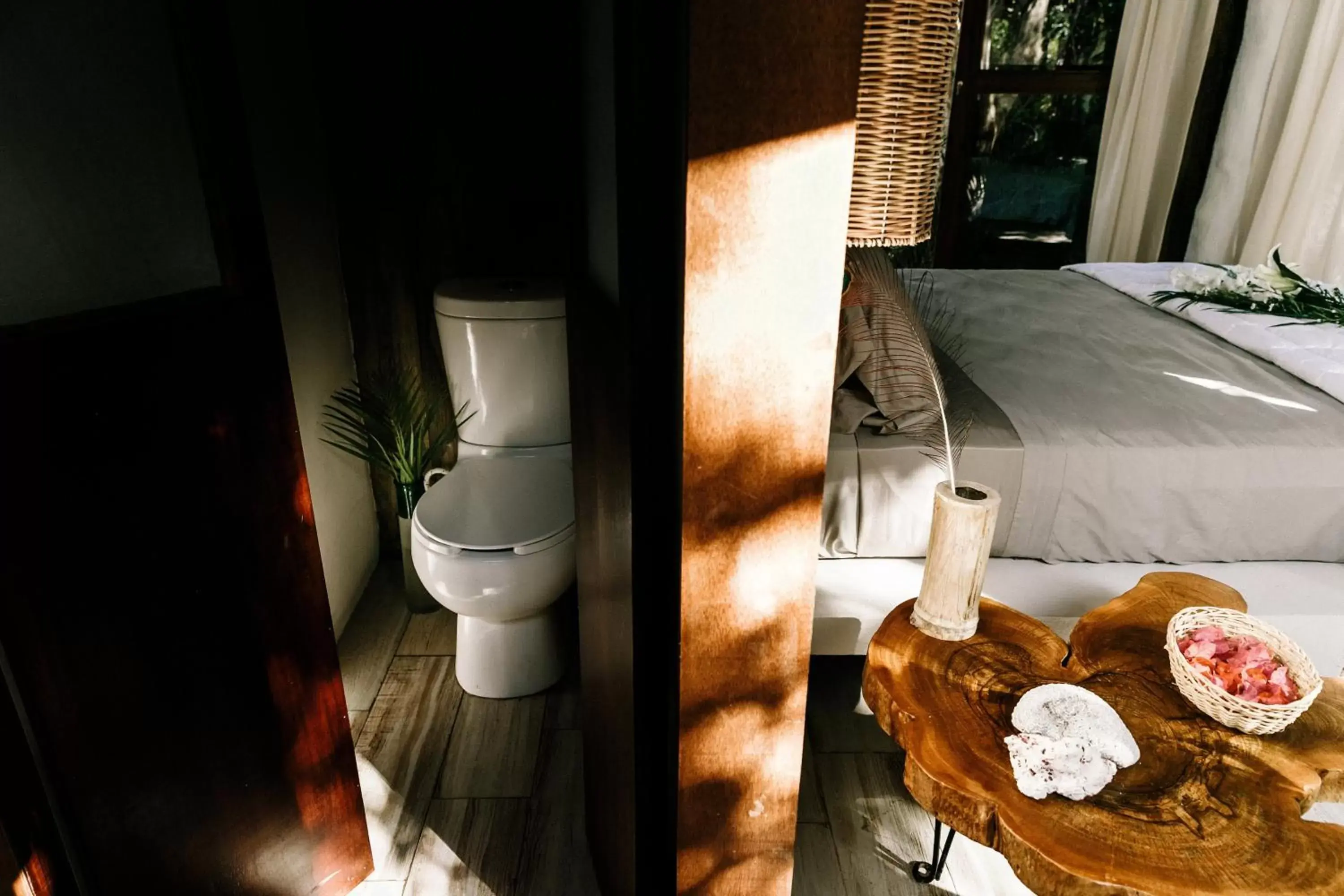 Bathroom in Mamasan Treehouses & Cabins