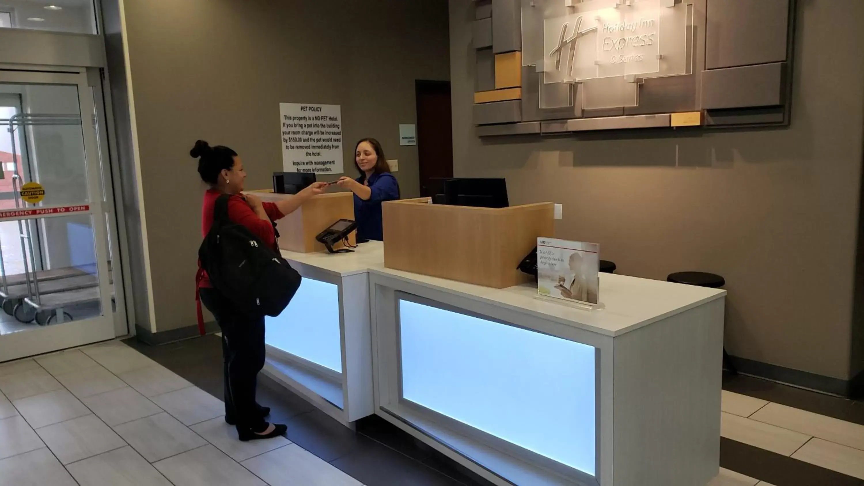 Property building, Lobby/Reception in Holiday Inn Express Hotel and Suites Weslaco, an IHG Hotel