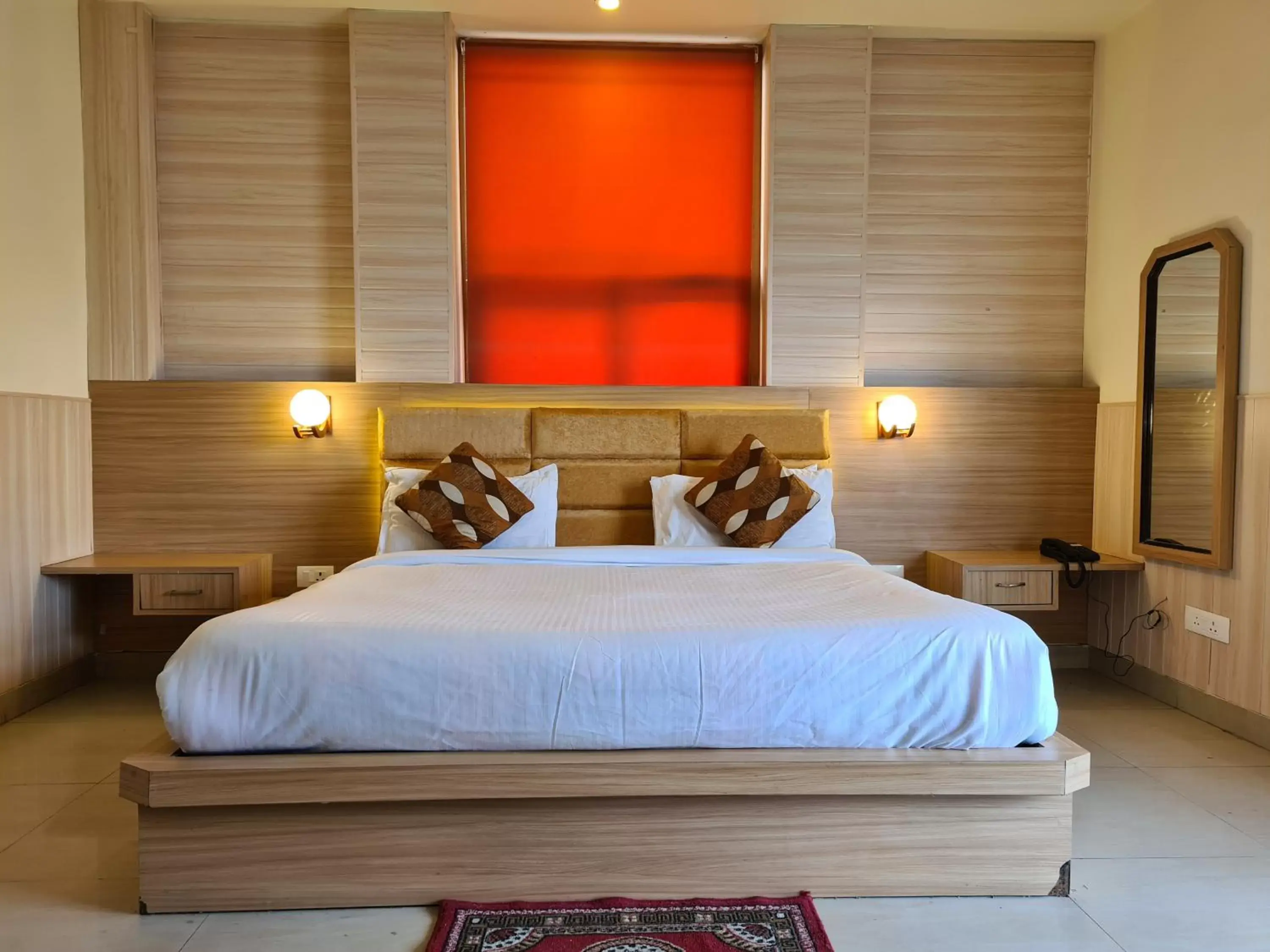 Bedroom, Bed in Hotel Rajpur Heights