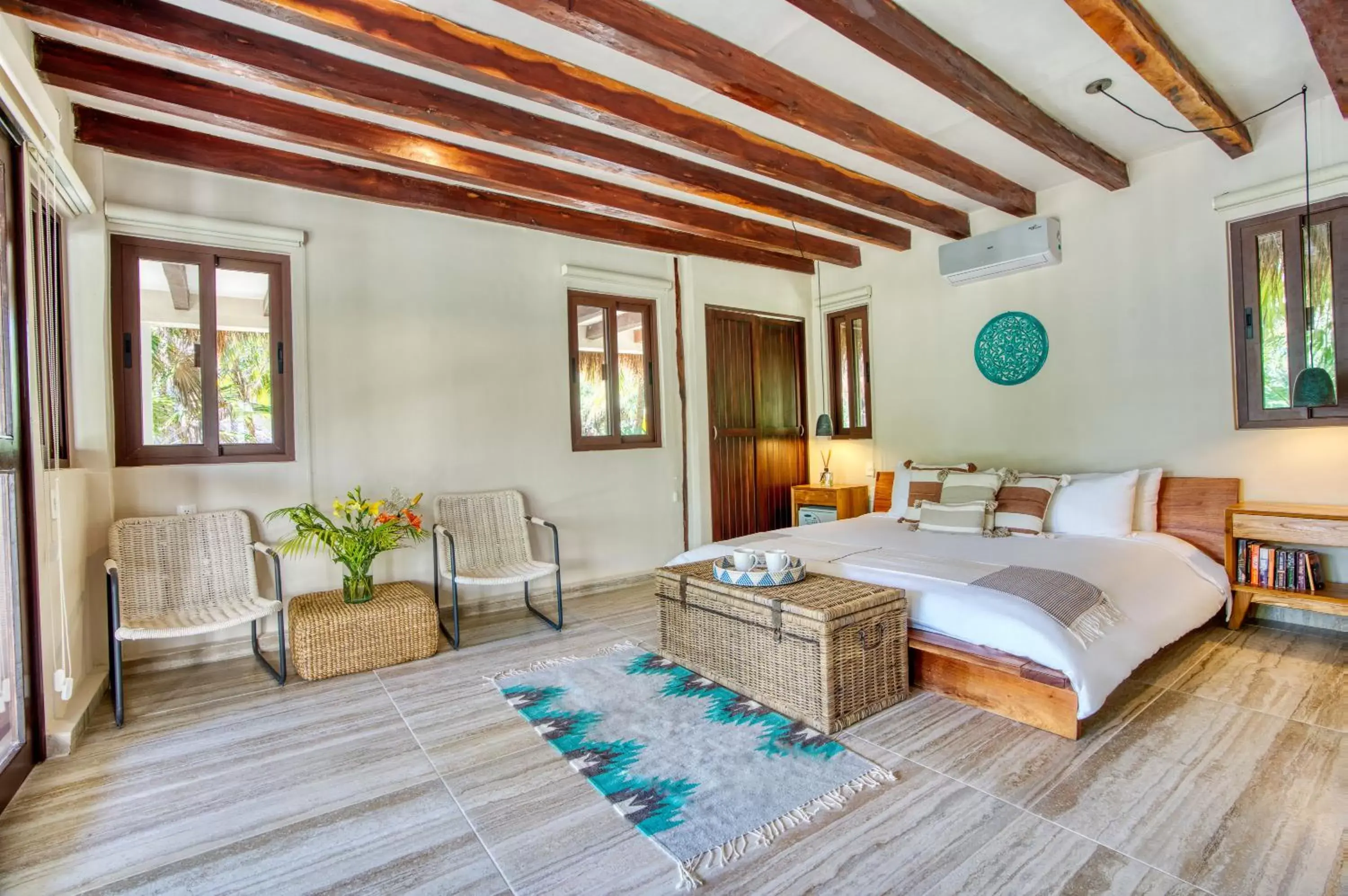 Bedroom in Tulum Luxury Collection