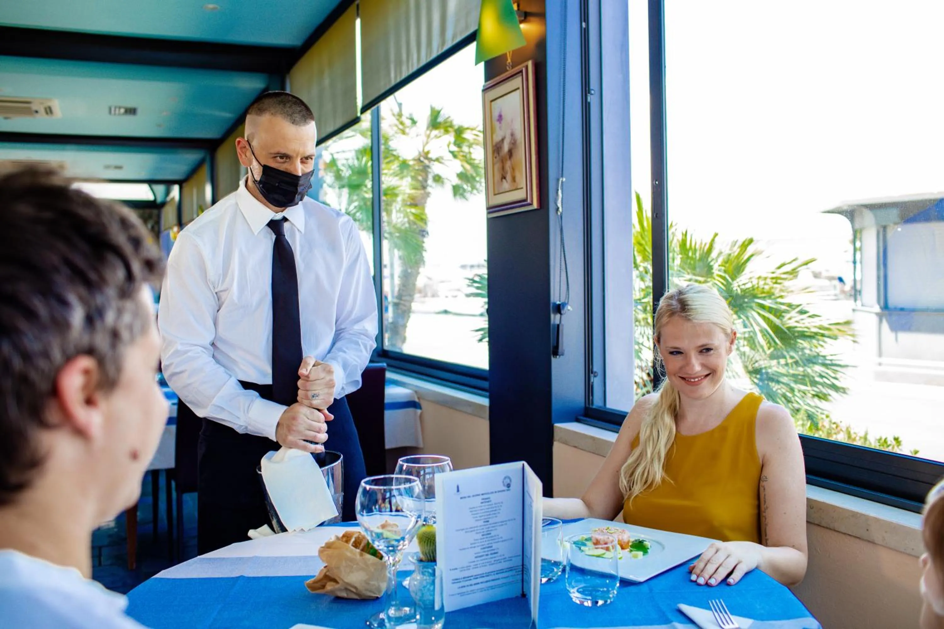 People in Miramare Hotel Ristorante Convegni