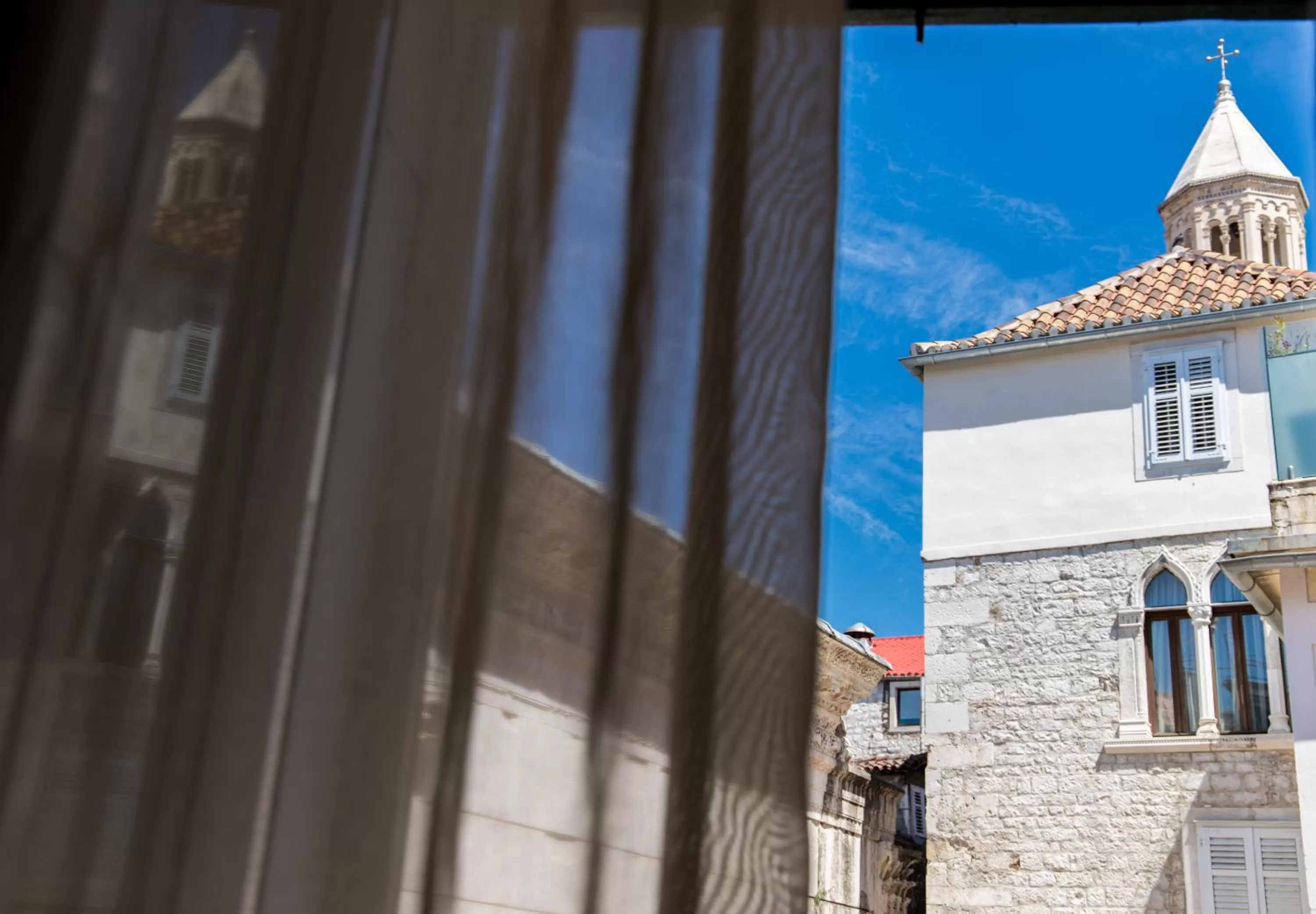 City view in Slavija Culture Heritage Hotel