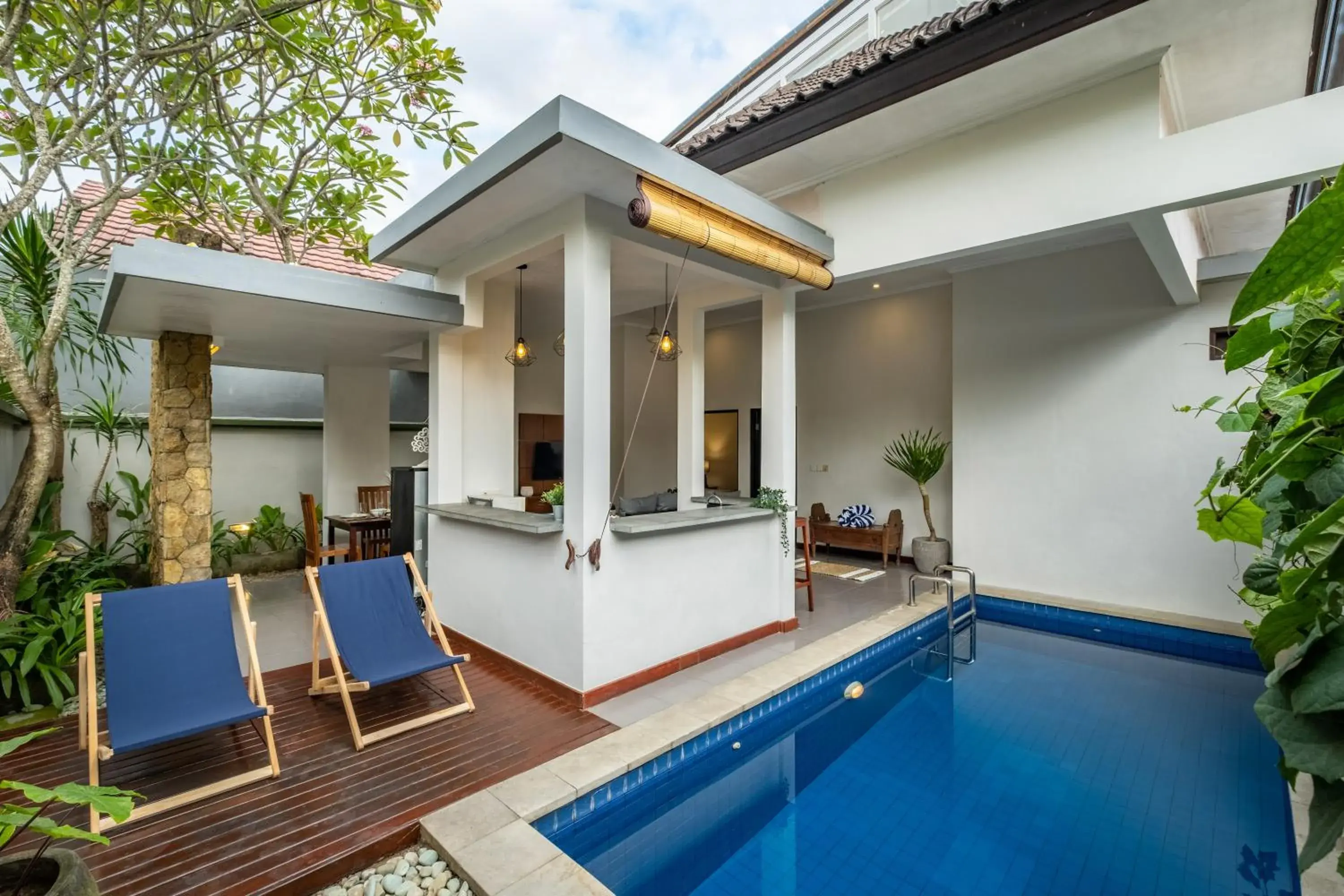 Swimming Pool in Villa Tukad Alit