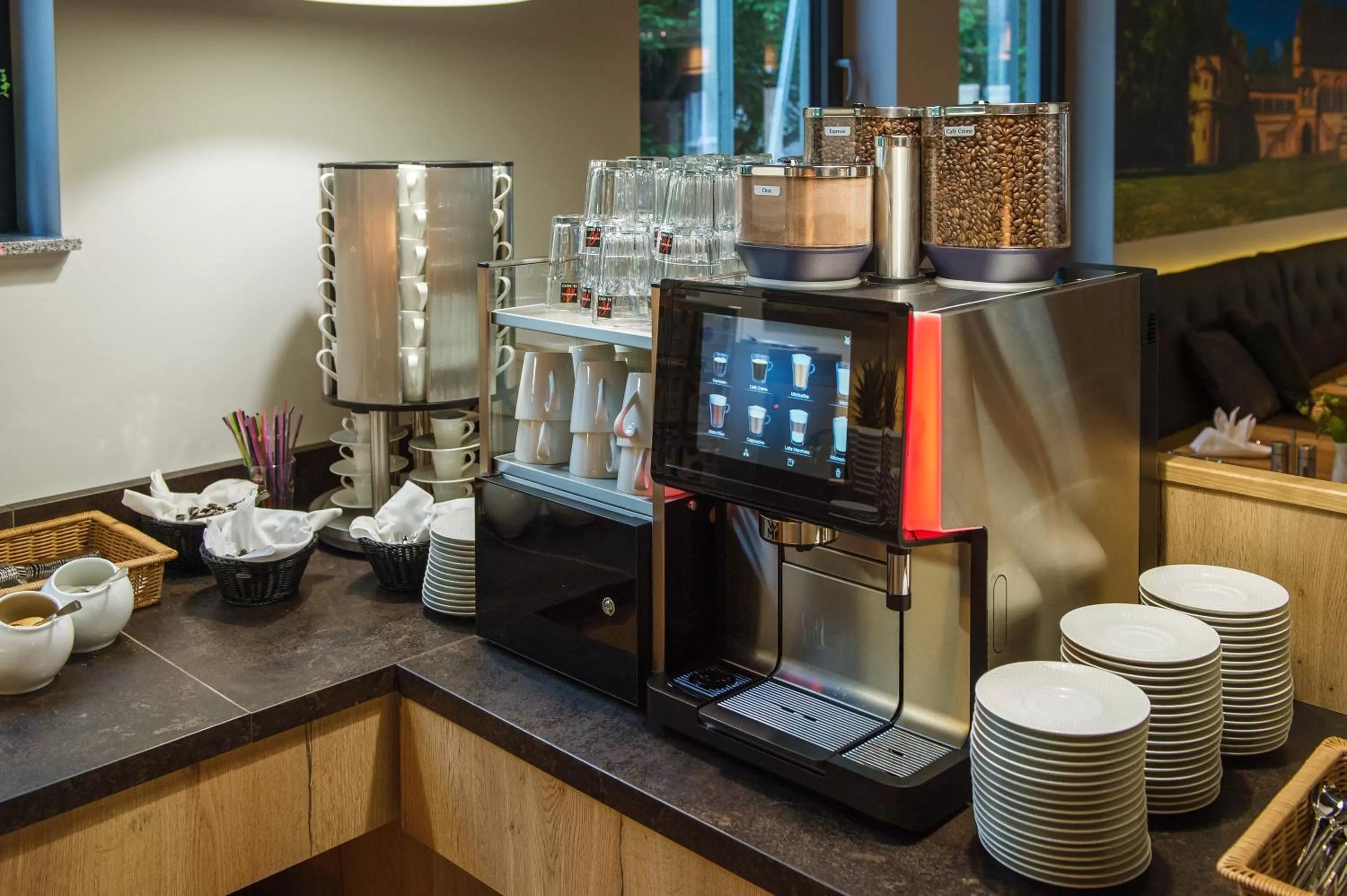 Buffet breakfast in AKZENT Hotel Villa Saxer