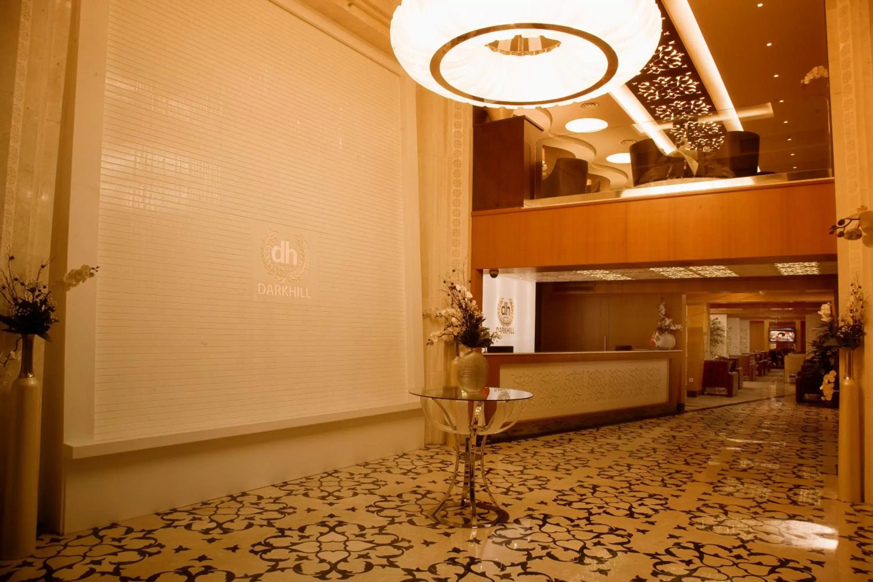 Lobby or reception in Darkhill Hotel