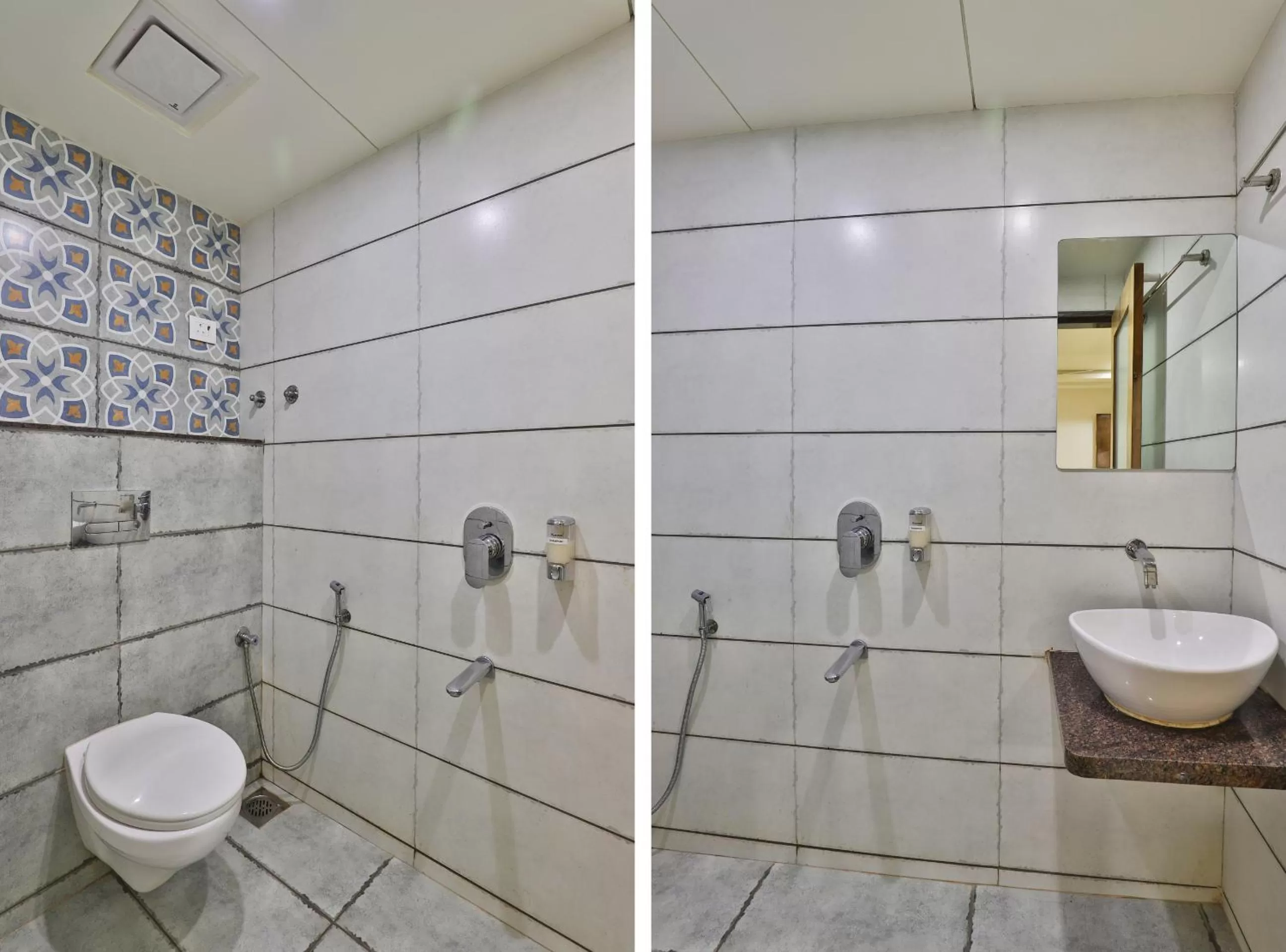 Shower in Hotel Pearl