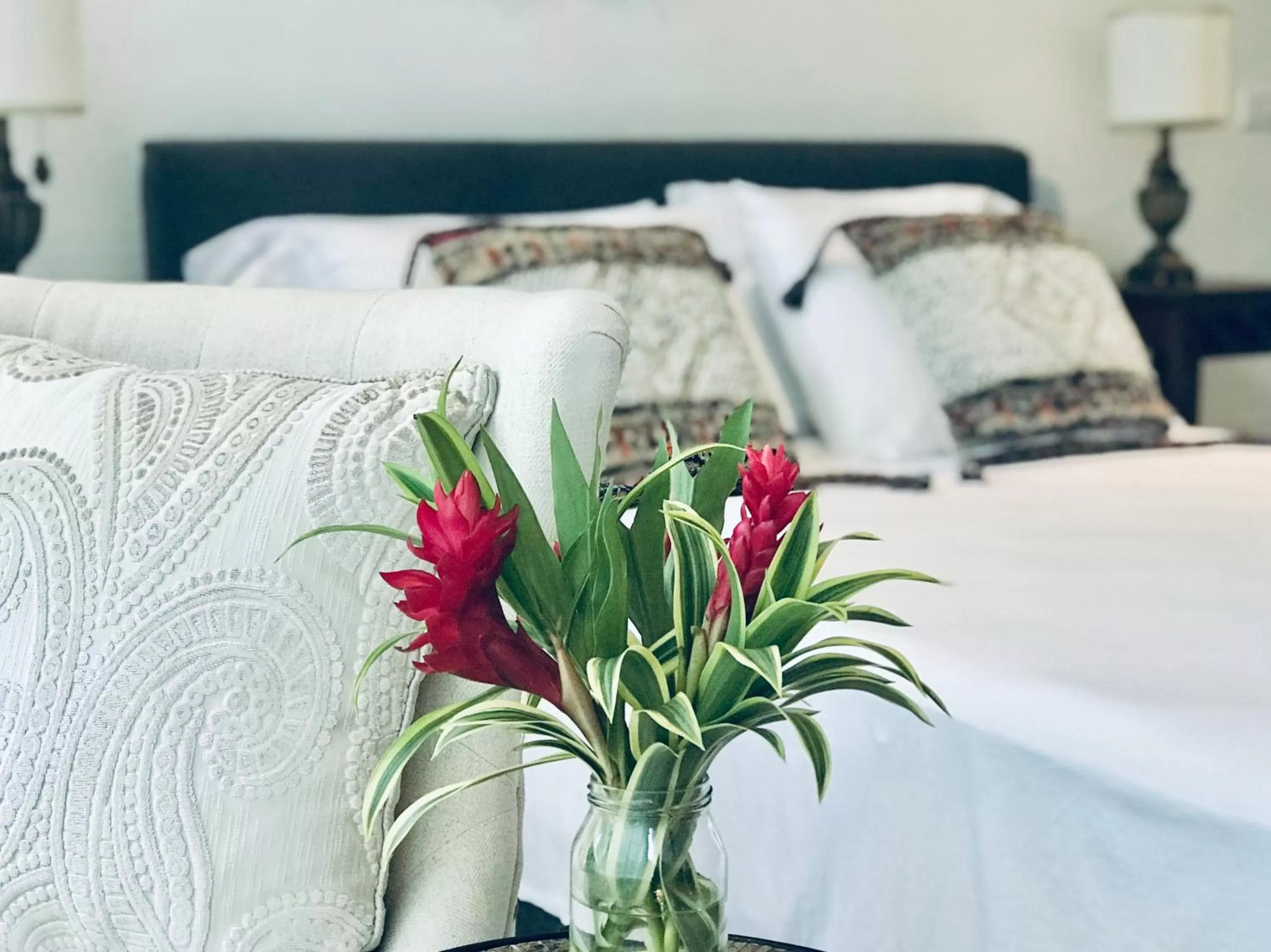 Bedroom, Bed in Sattva Land