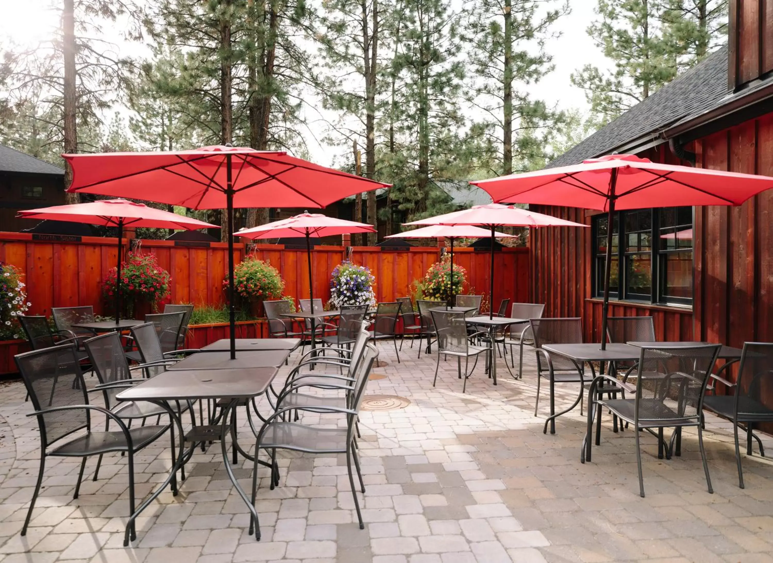 Patio, Restaurant/Places to Eat in FivePine Lodge