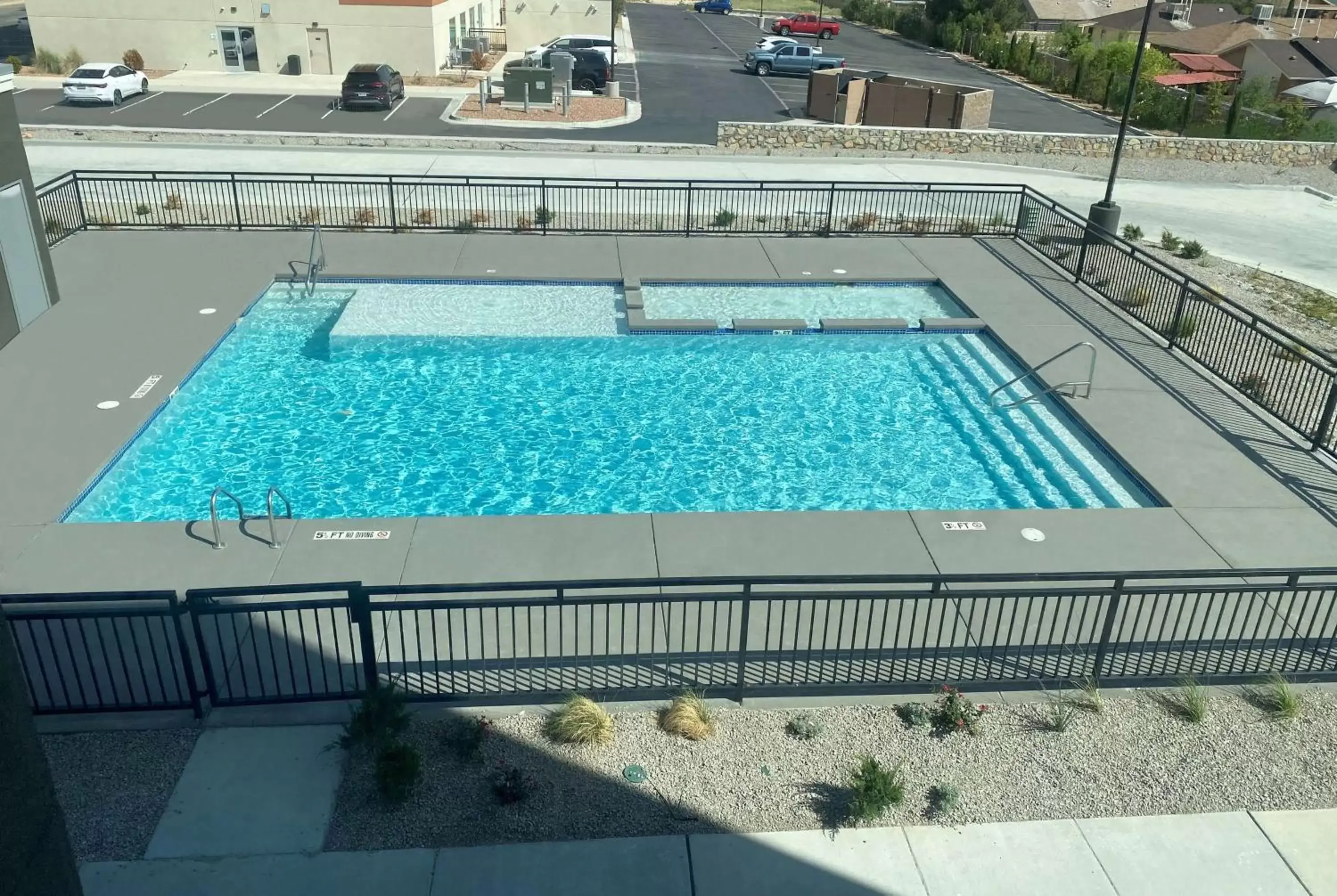 Pool View in La Quinta Inn & Suites by Wyndham El Paso East Loop-375