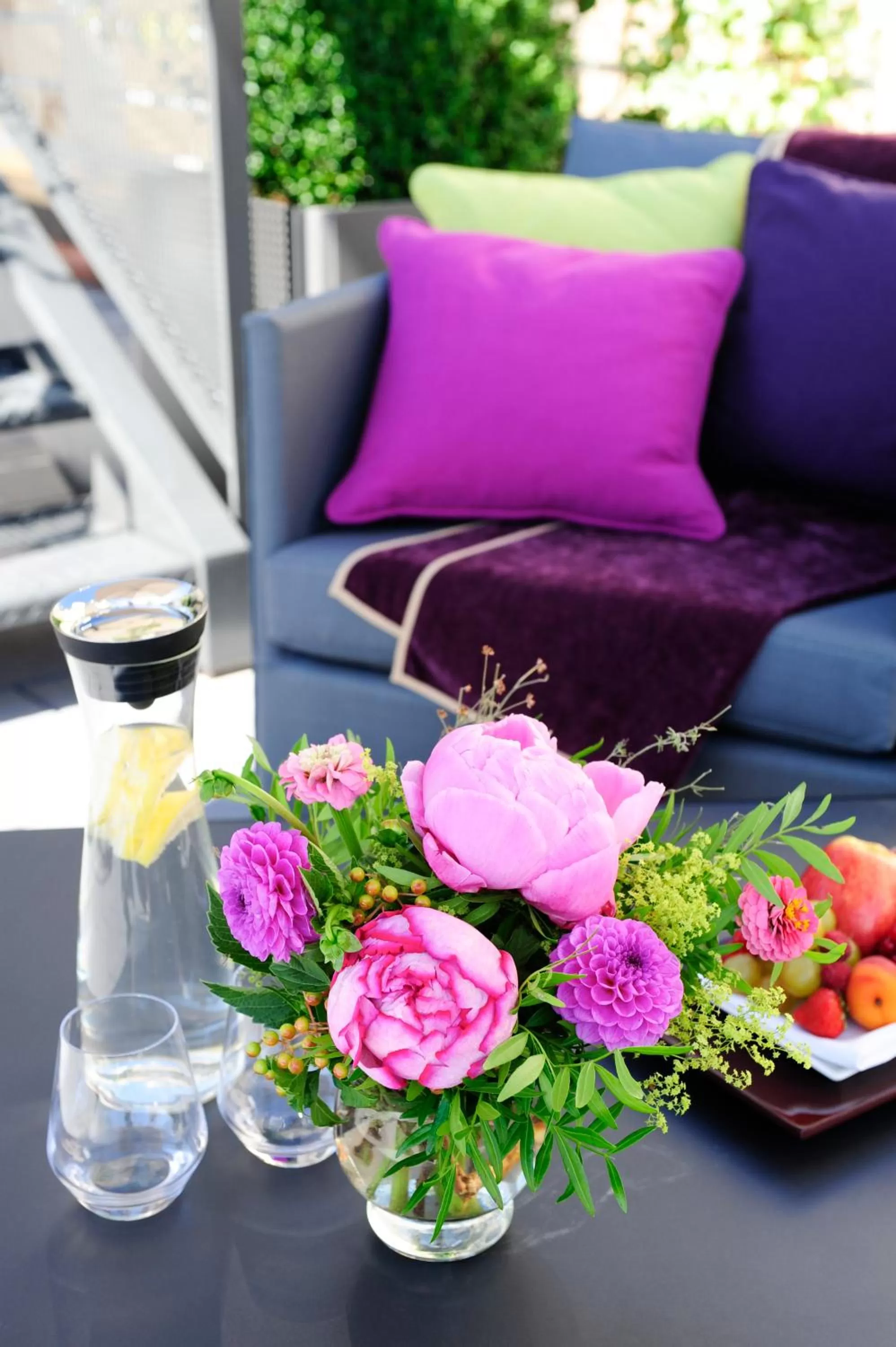 Decorative detail in Hôtel Tiffany by Fassbind