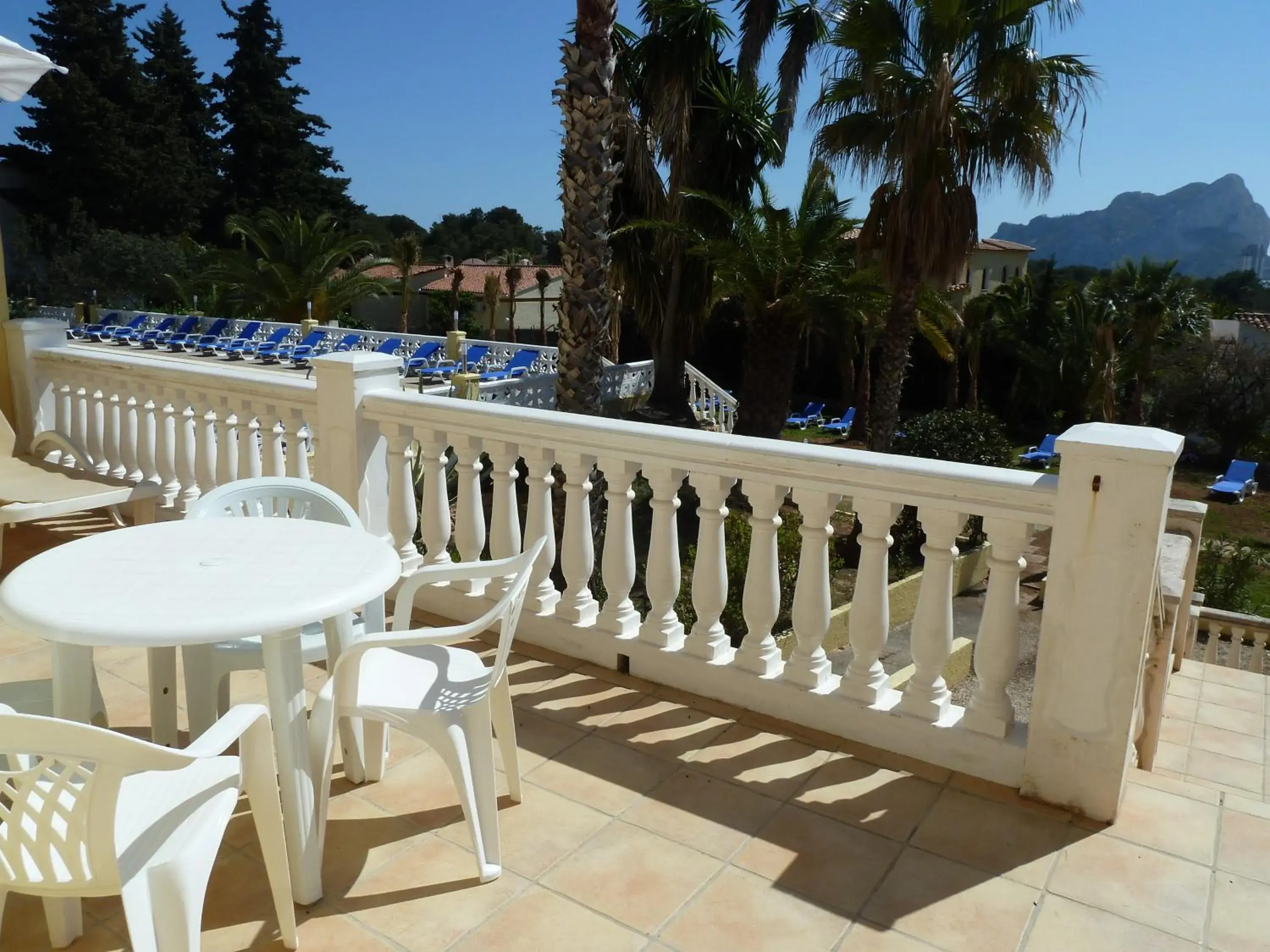 Balcony/Terrace in Aparthotel Carrio Sol - Monty´s