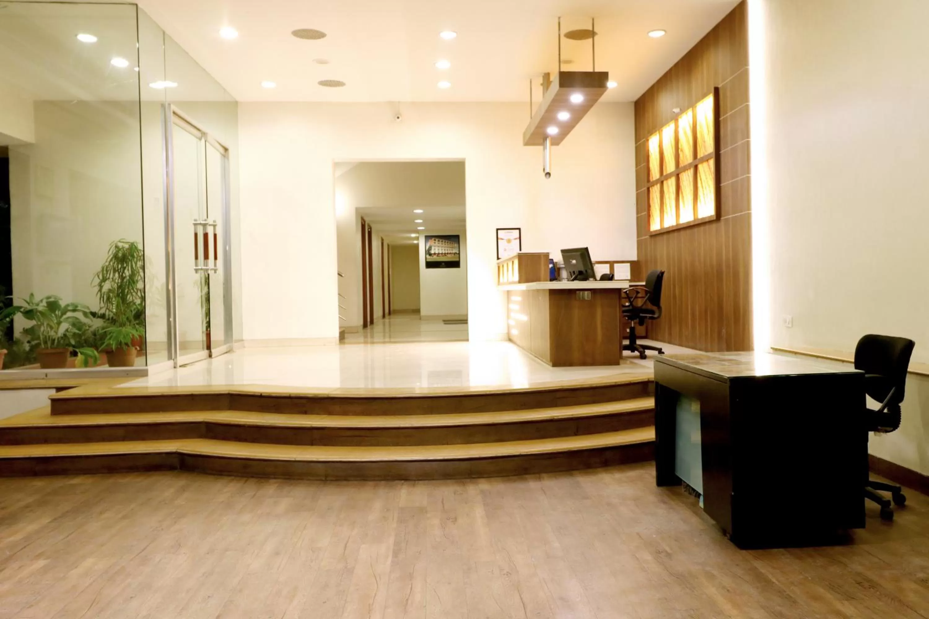Lobby or reception in Hotel AGC
