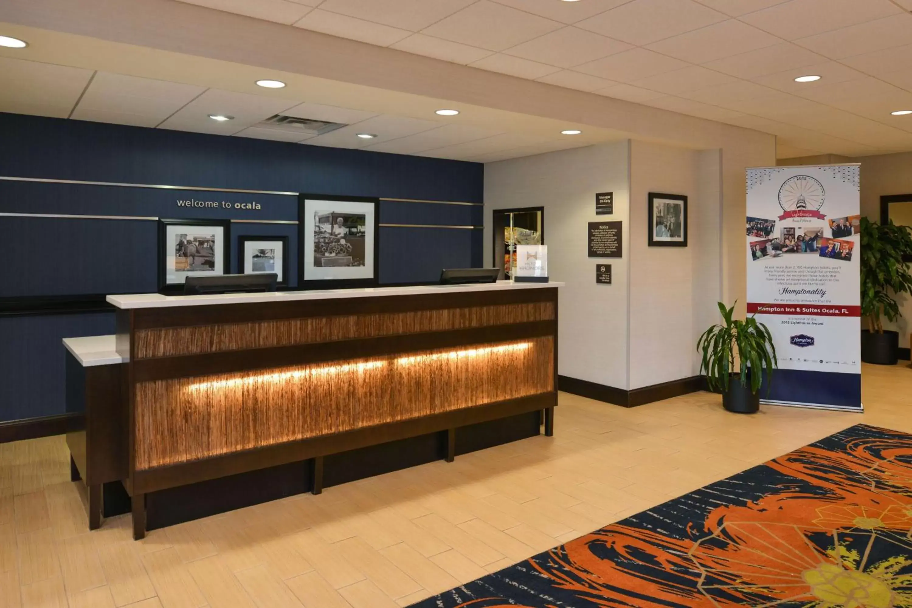 Lobby or reception, Lobby/Reception in Hampton Inn & Suites - Ocala