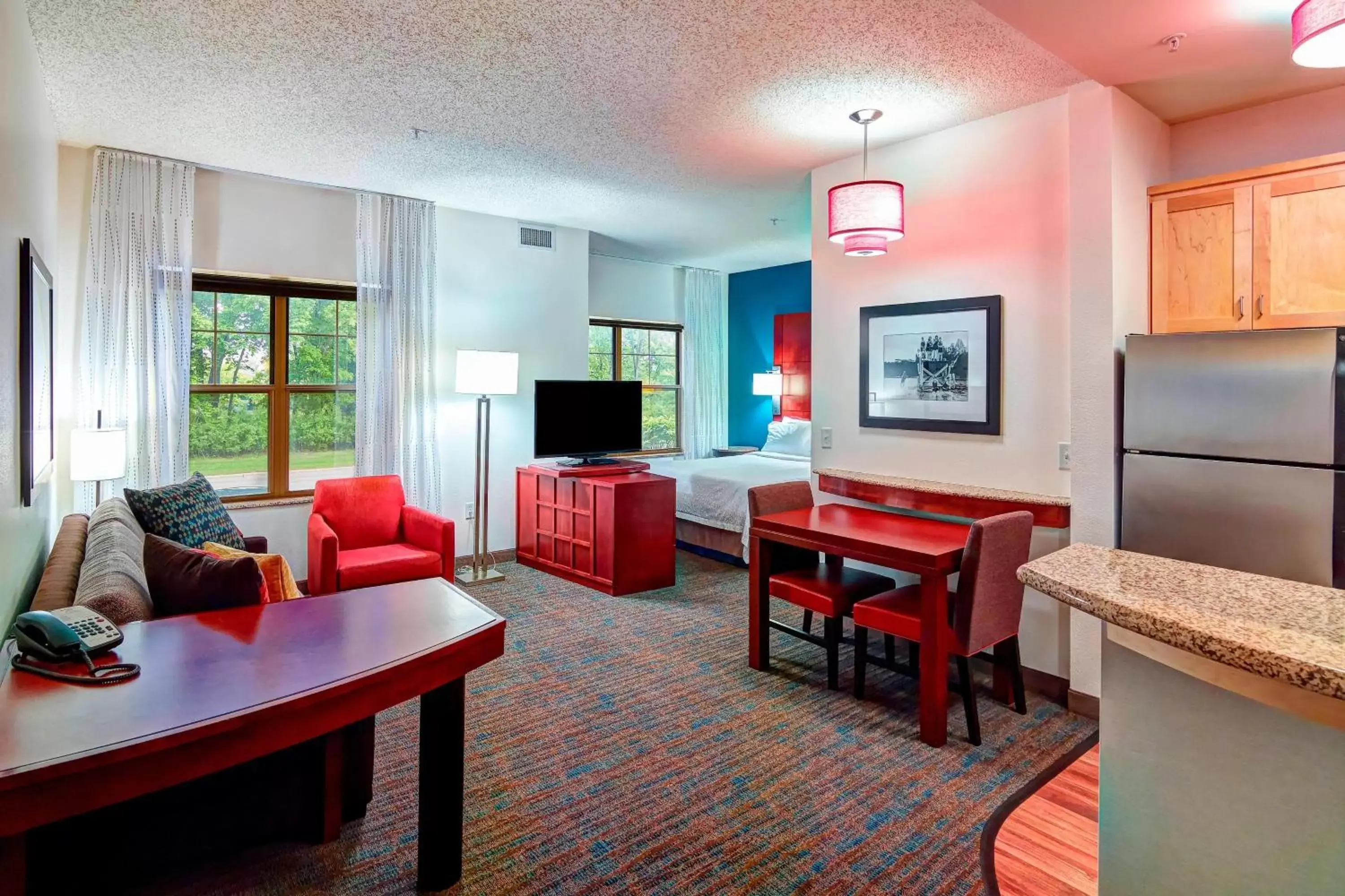 Photo of the whole room, Seating Area in Residence Inn Minneapolis Plymouth