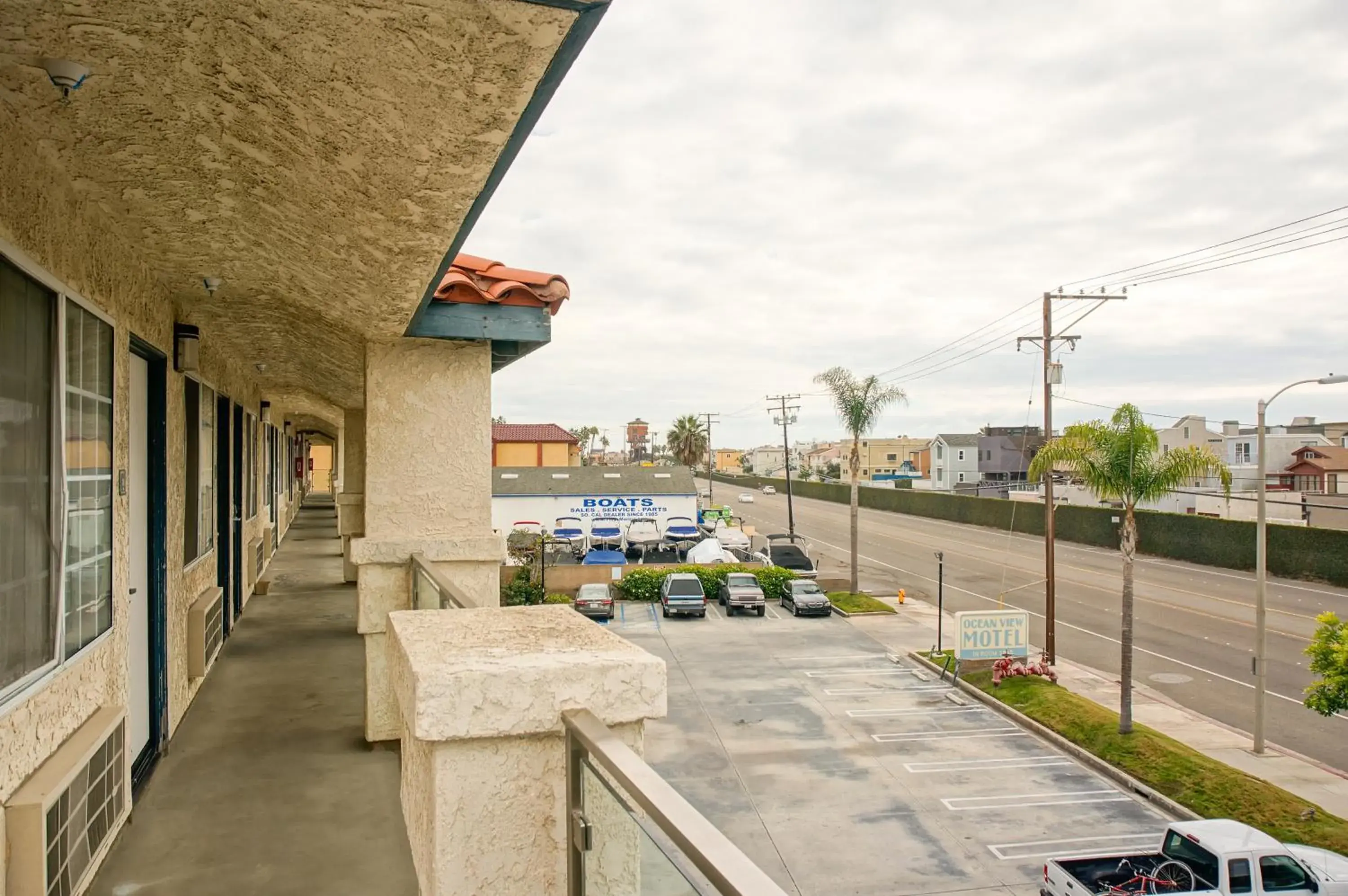 Facade/entrance in OceanView Motel