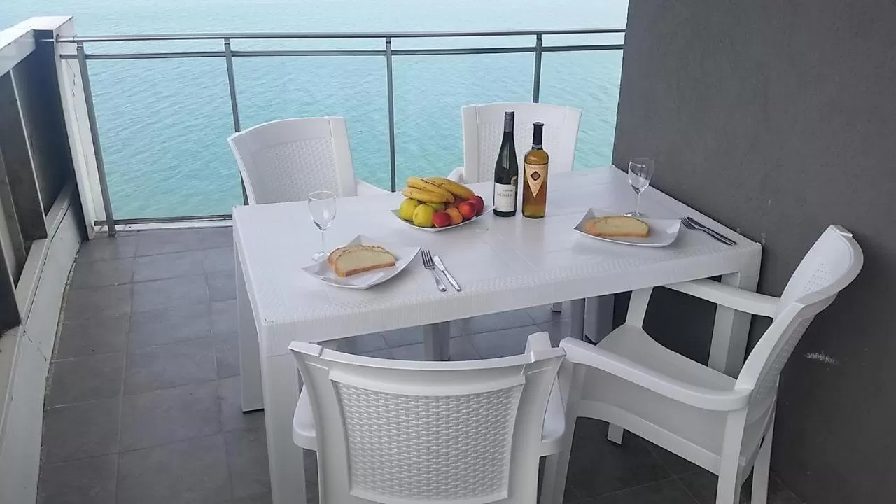 Patio in PURE WELLNESS SEA-VIEW Beluga & Dolphin Luxury HOTEL apartments