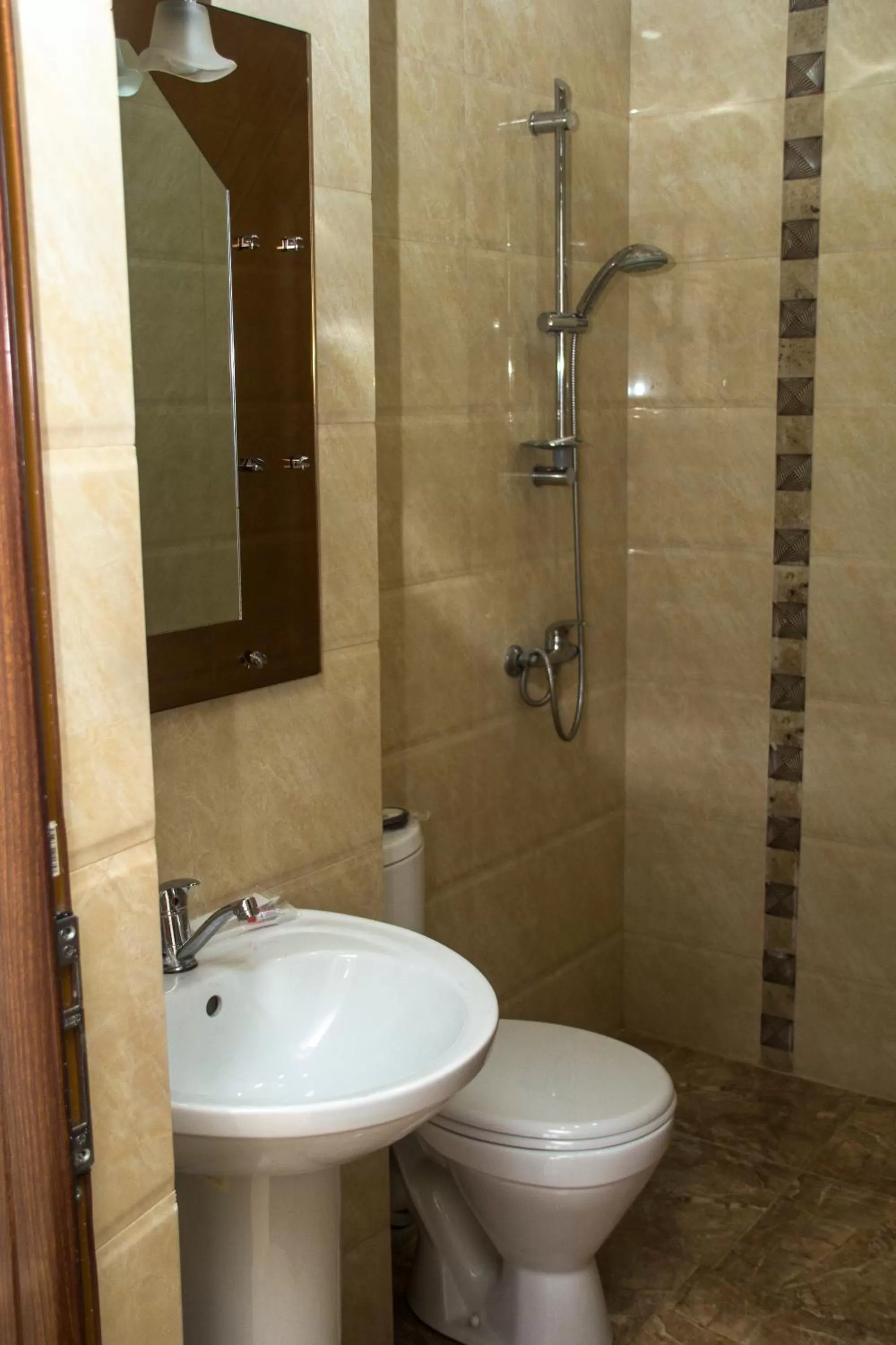 Shower in Mirage Hotel