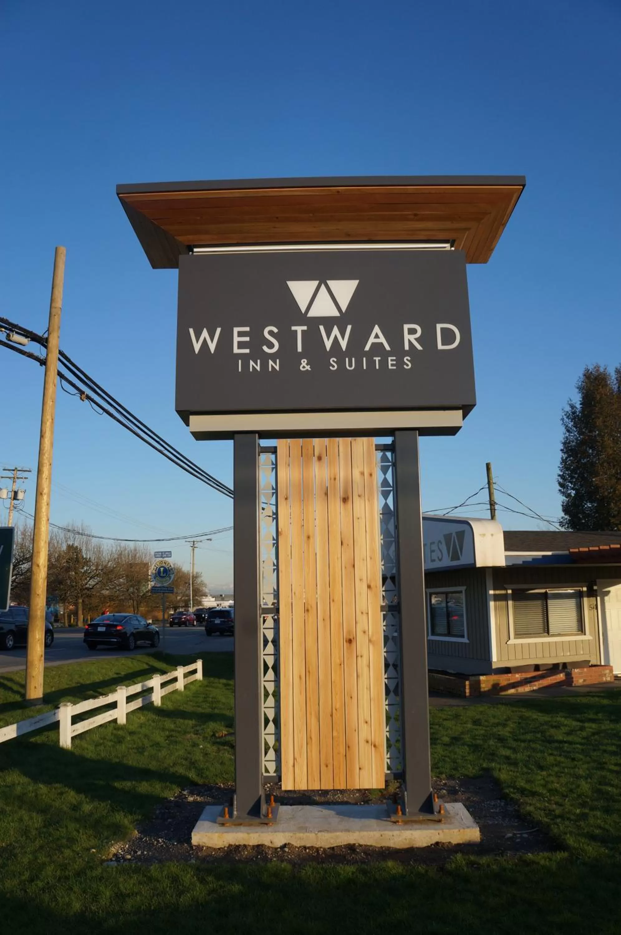 Property logo or sign in Westward Inn & Suites
