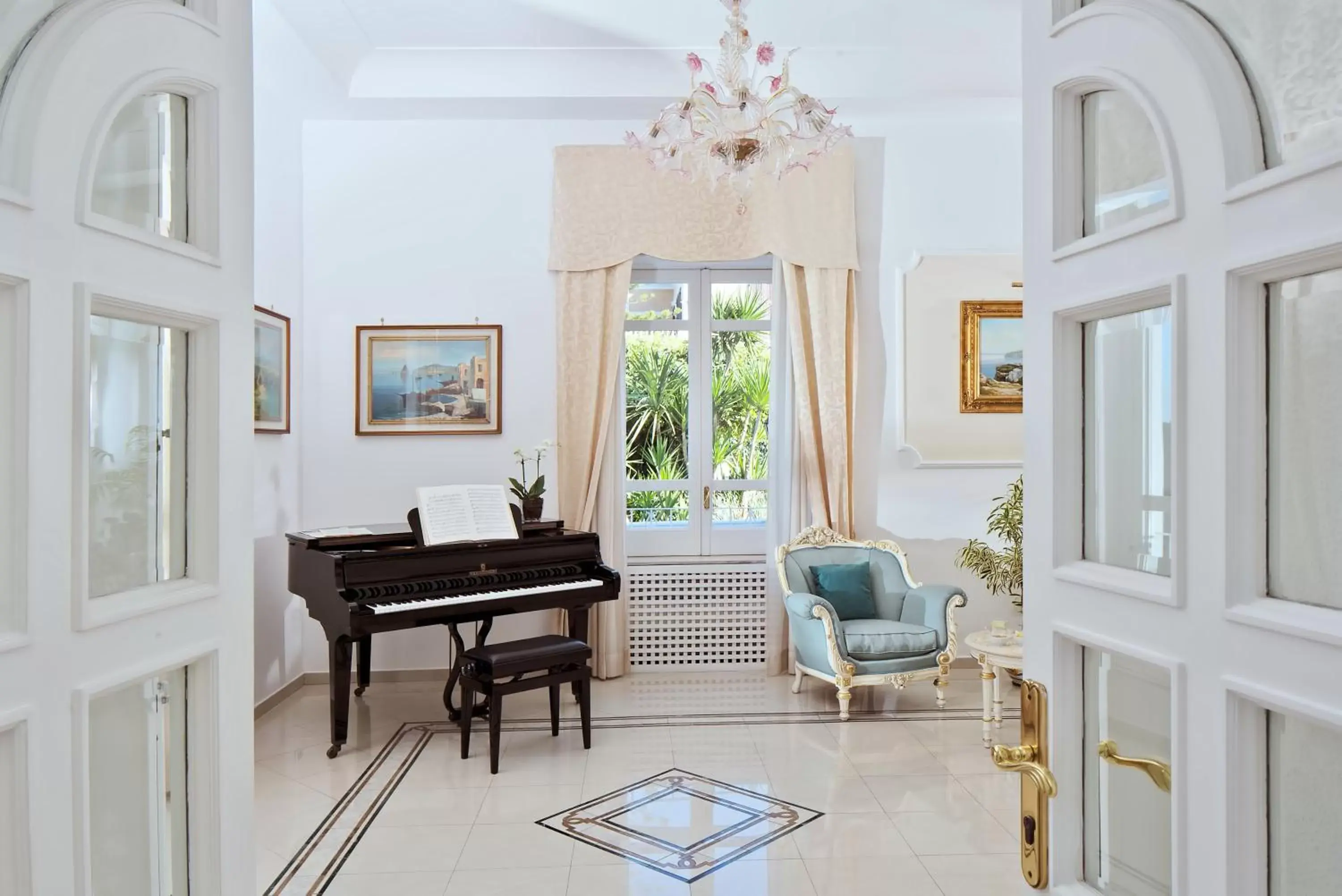 Lobby or reception, Seating Area in Hotel Villa Garden