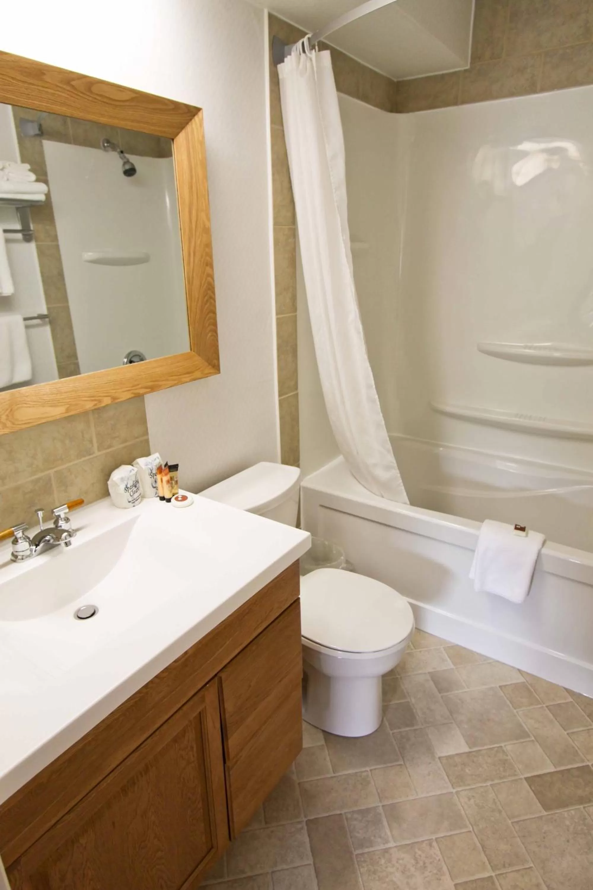 Bathroom in Crystal Springs Lodge