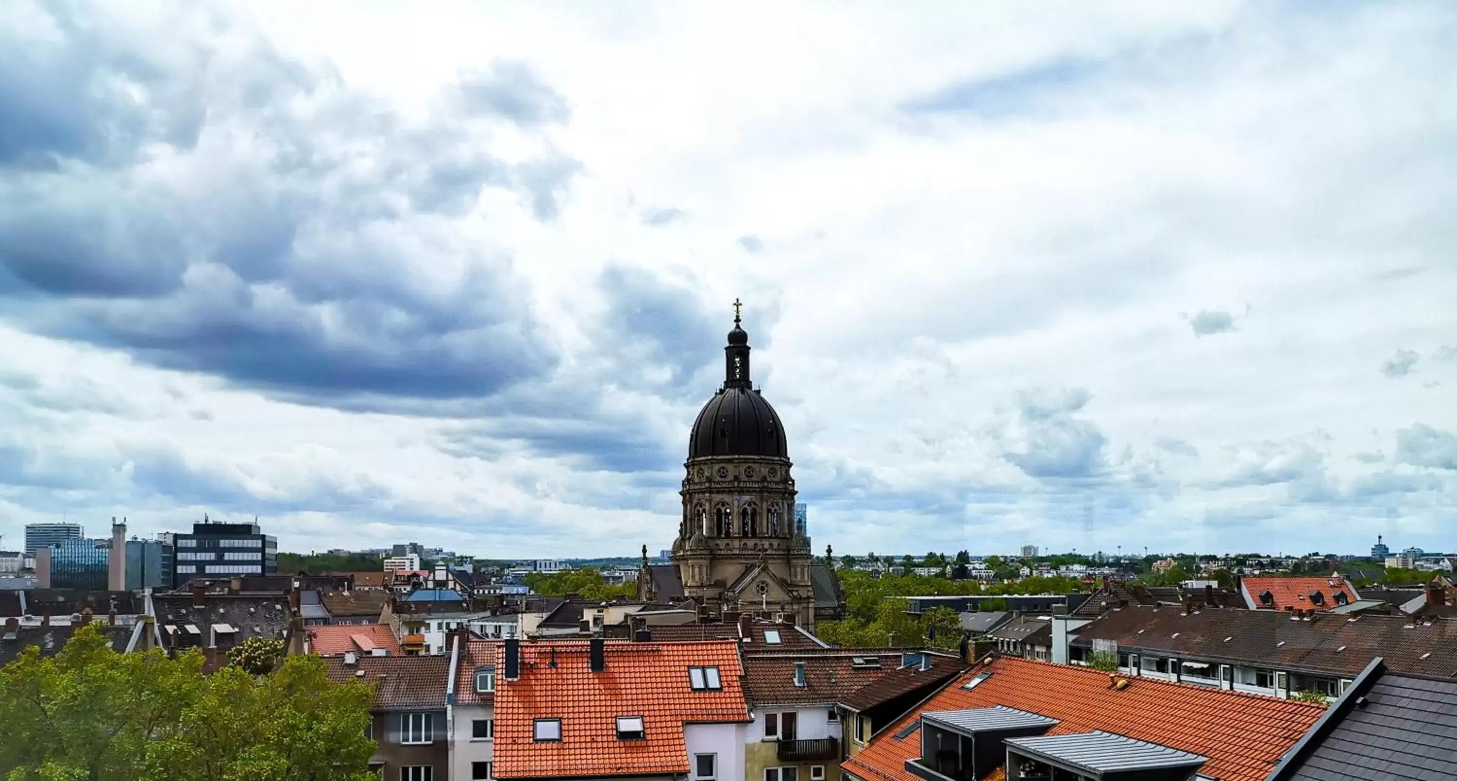 City view in Mainzer Hof