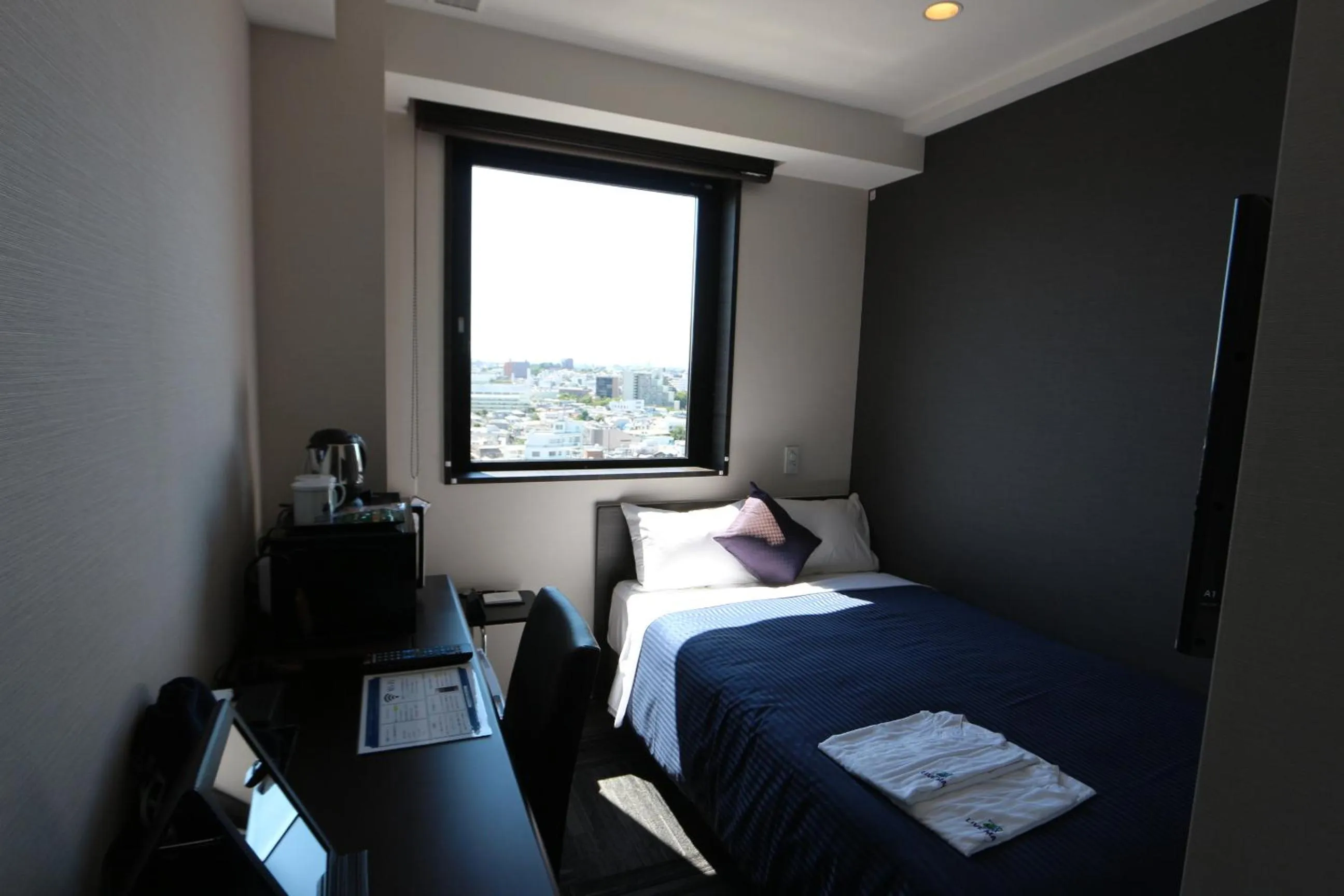 Photo of the whole room, Bed in HOTEL LiVEMAX Takadanobaba Ekimae