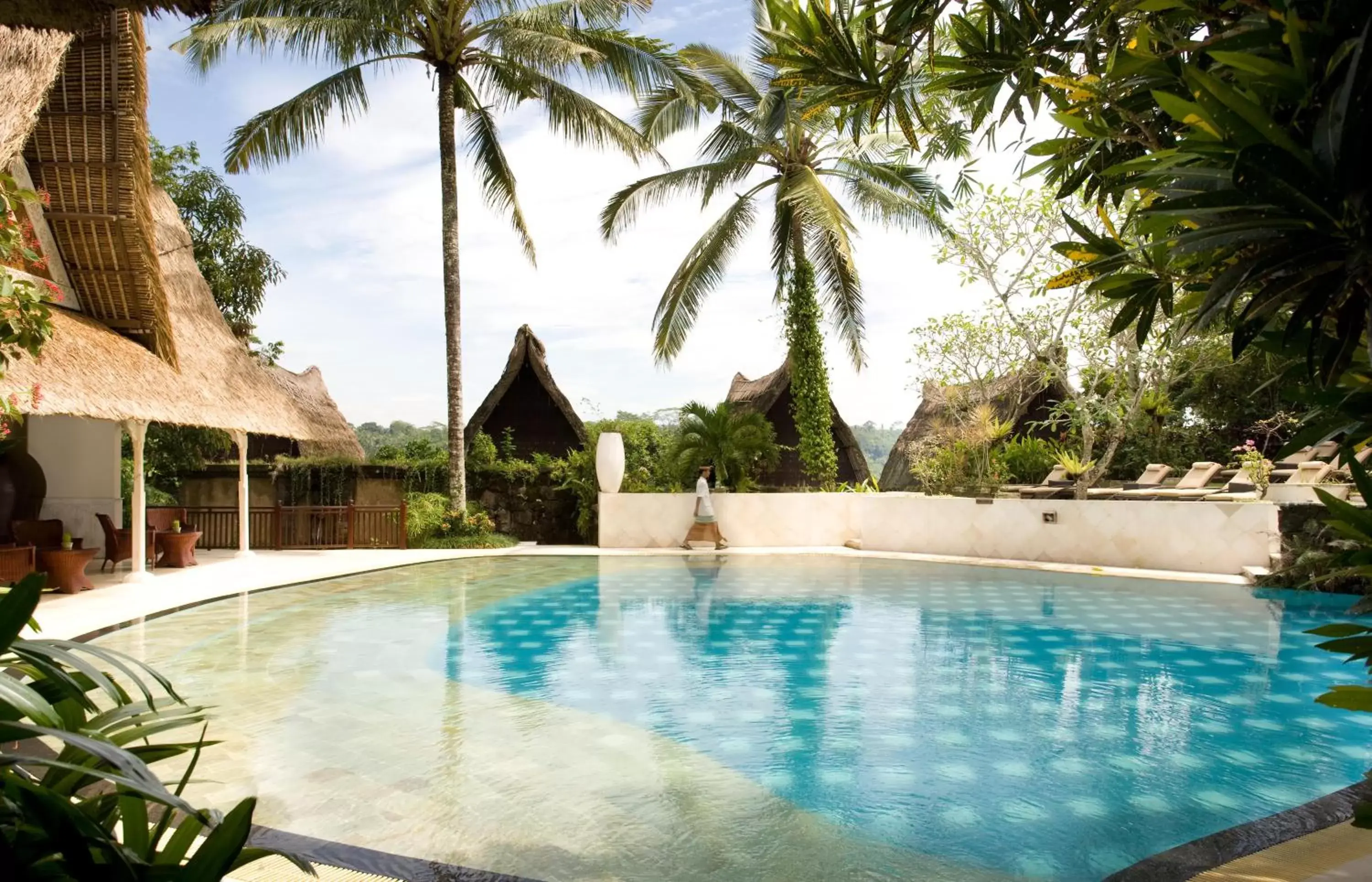 Pool view, Swimming Pool in Kupu Kupu Barong Villas and Tree Spa by L’OCCITANE