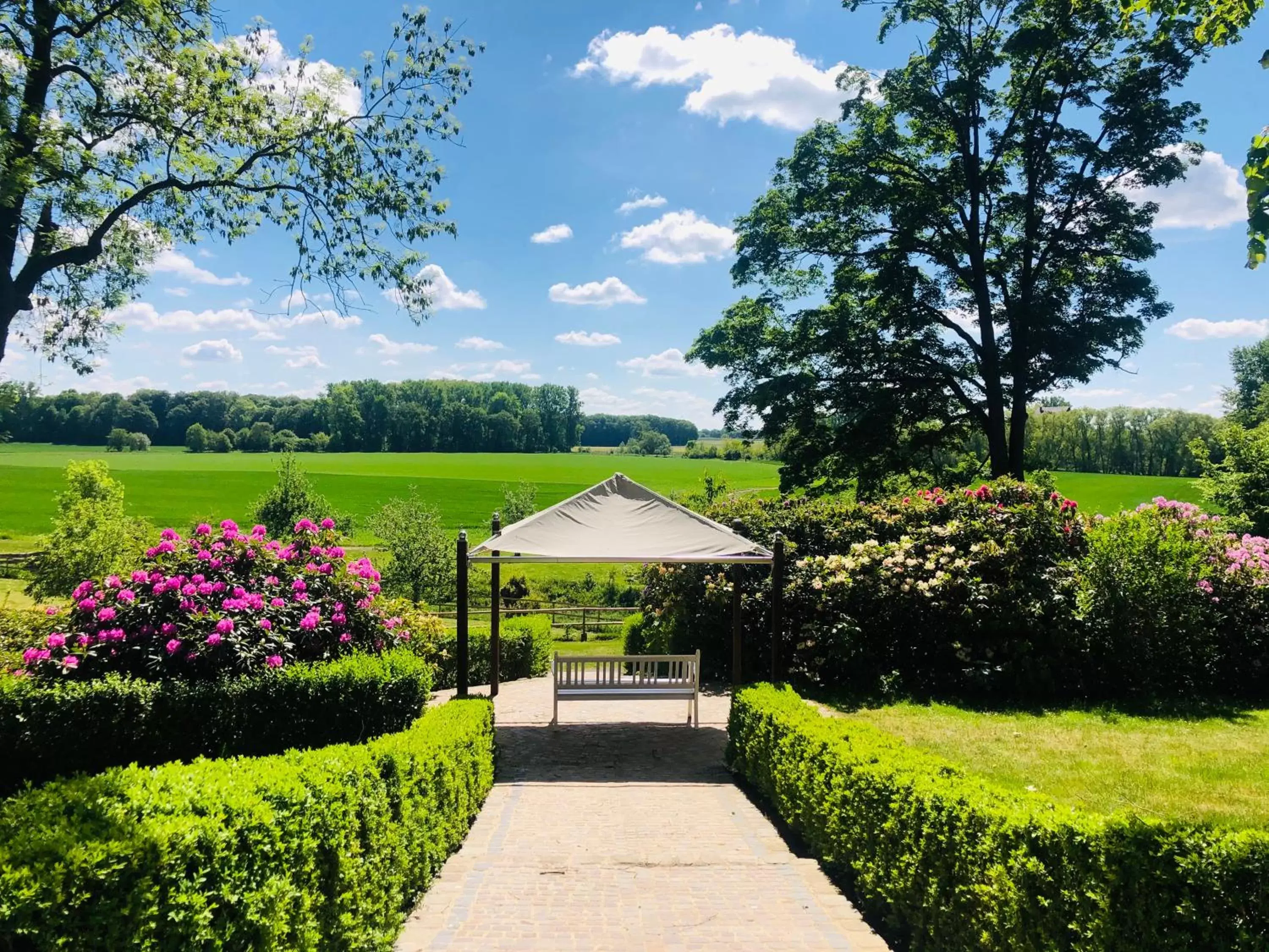 Garden in Landhaus Eggert