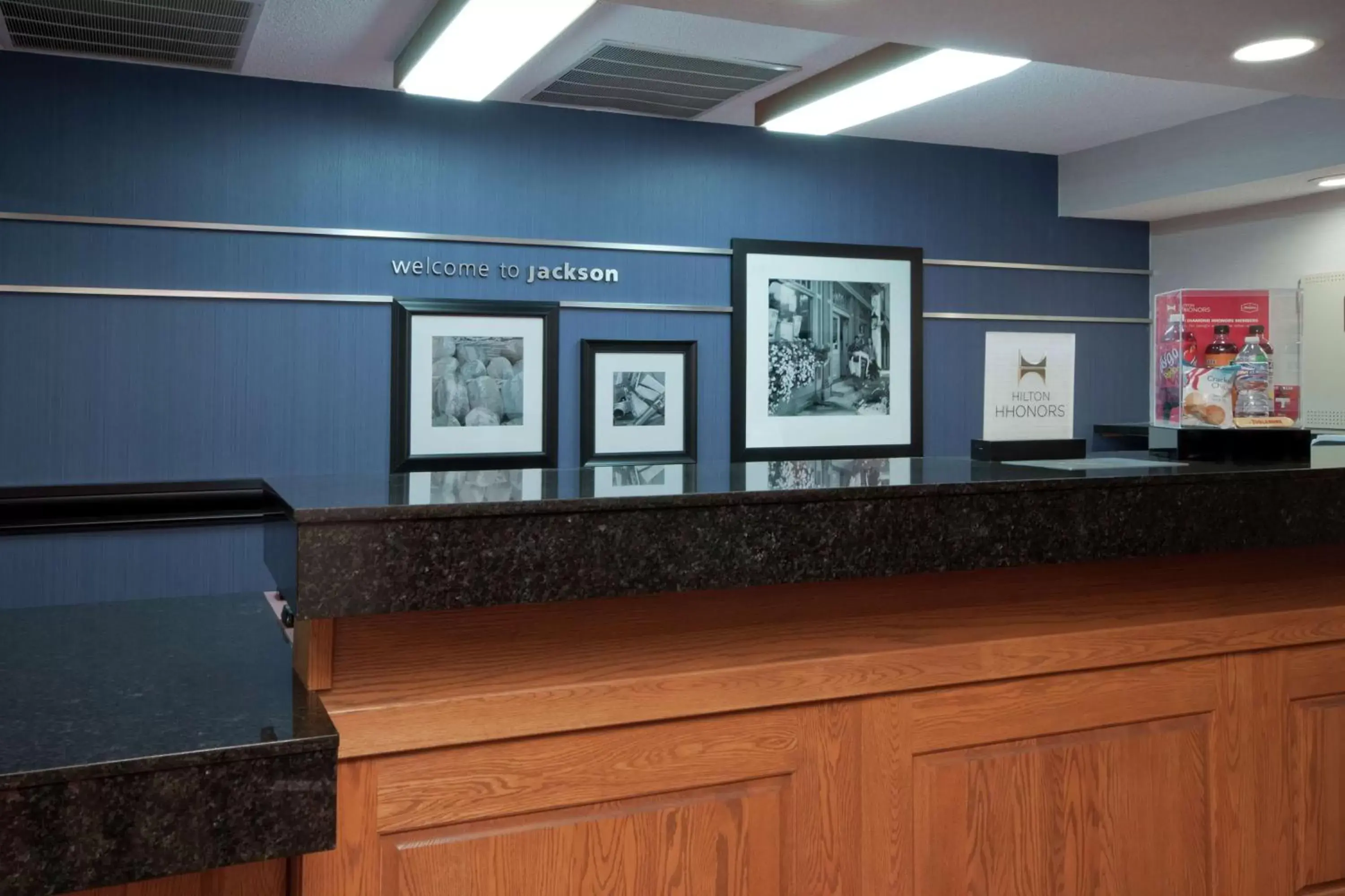 Lobby or reception, Lobby/Reception in Hampton Inn Jackson