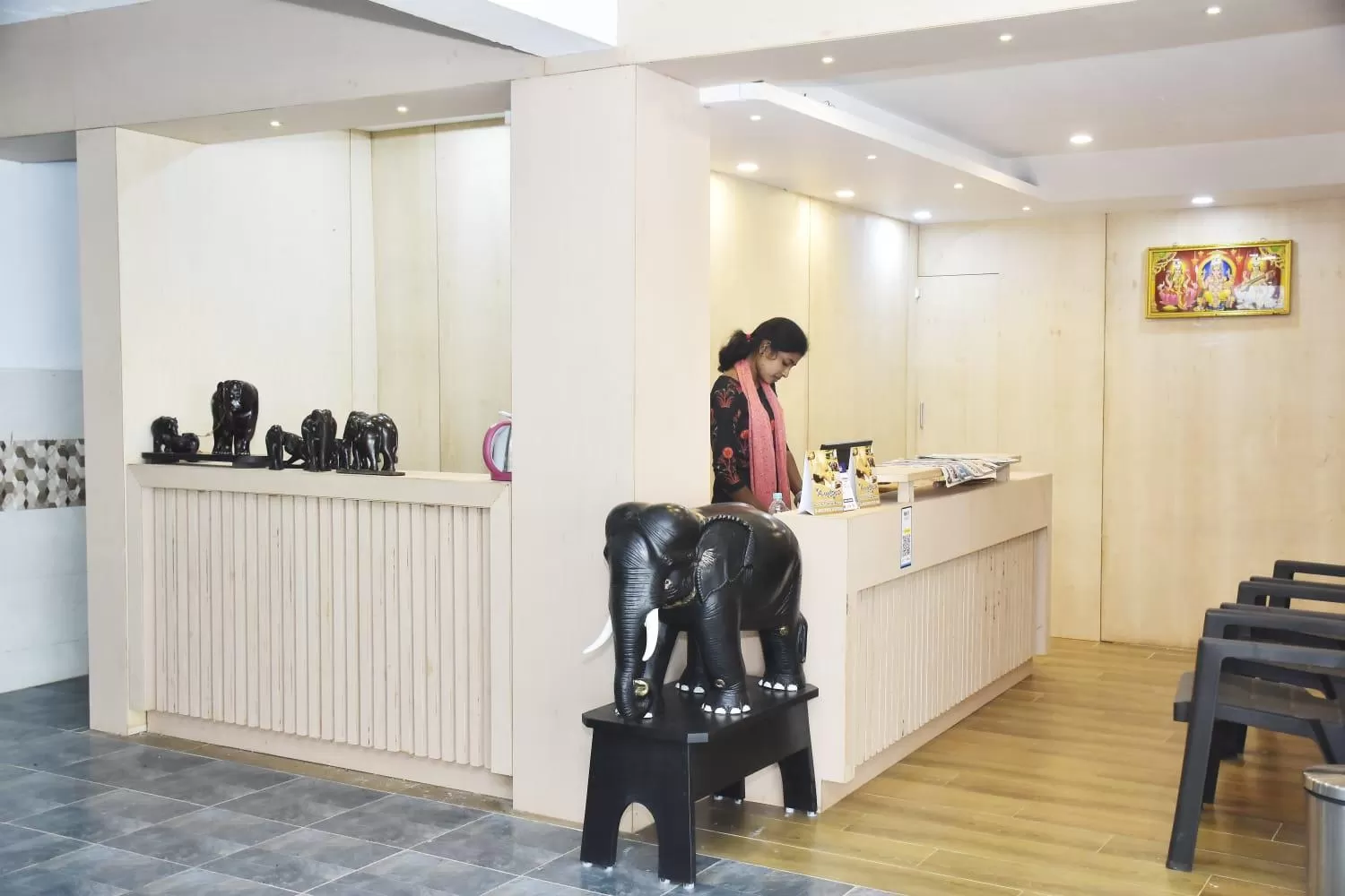 Lobby or reception in Hotel La Gowri, Coorg