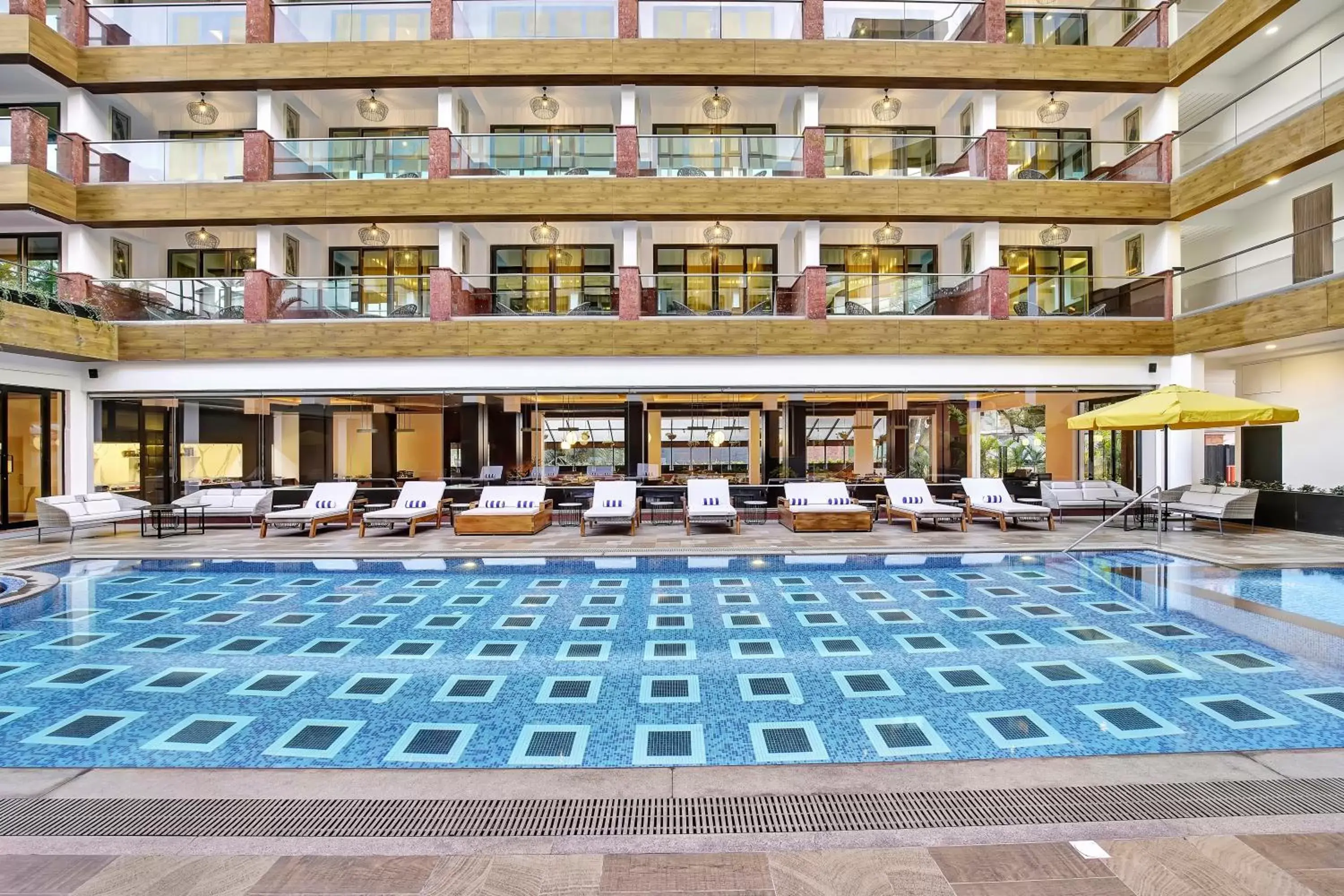 Pool view, Swimming Pool in Radisson Resort Goa Baga