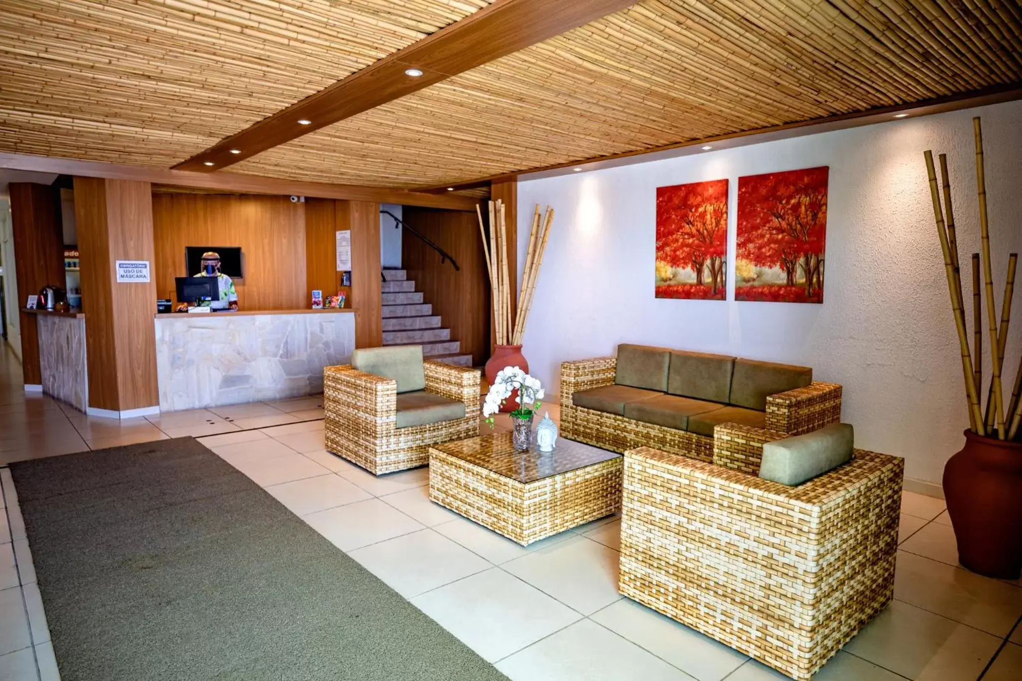 Lobby or reception in Brisa do Mar Beach Hotel Lobby or reception in Brisa do Mar Beach Hotel