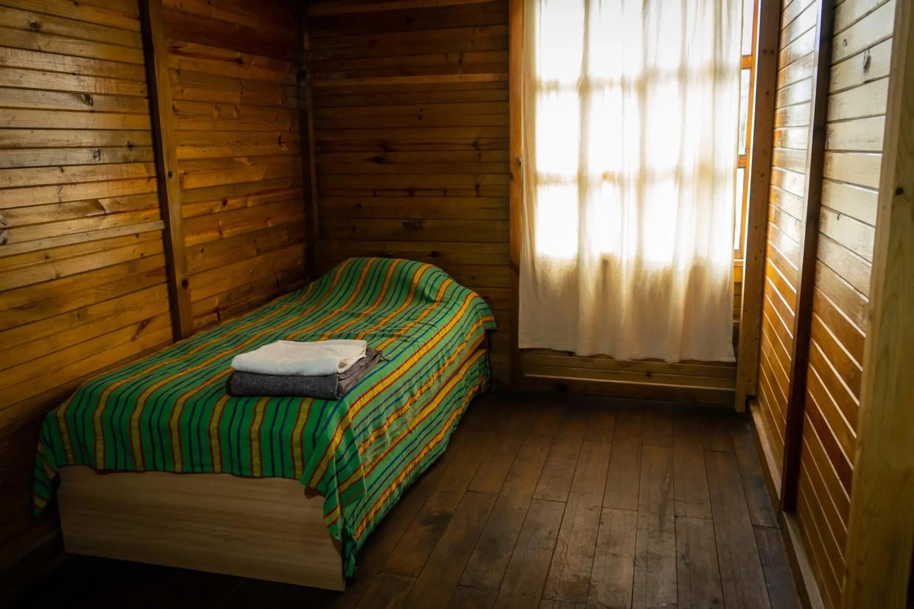 Photo of the whole room, Bed in Calkiní Cabañas San Cristóbal de Las Casas