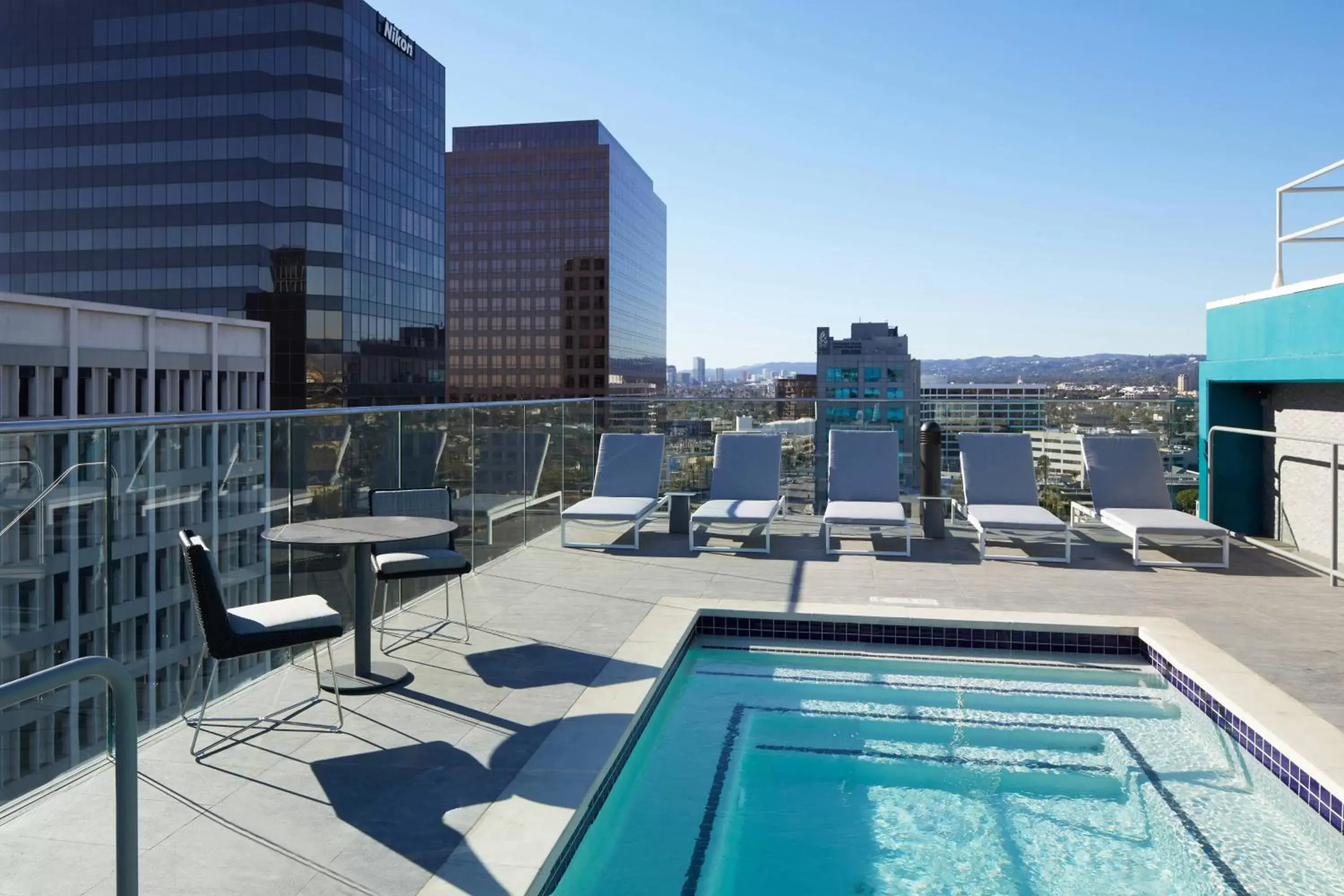 Swimming pool, Pool View in AC Hotel by Marriott Beverly Hills