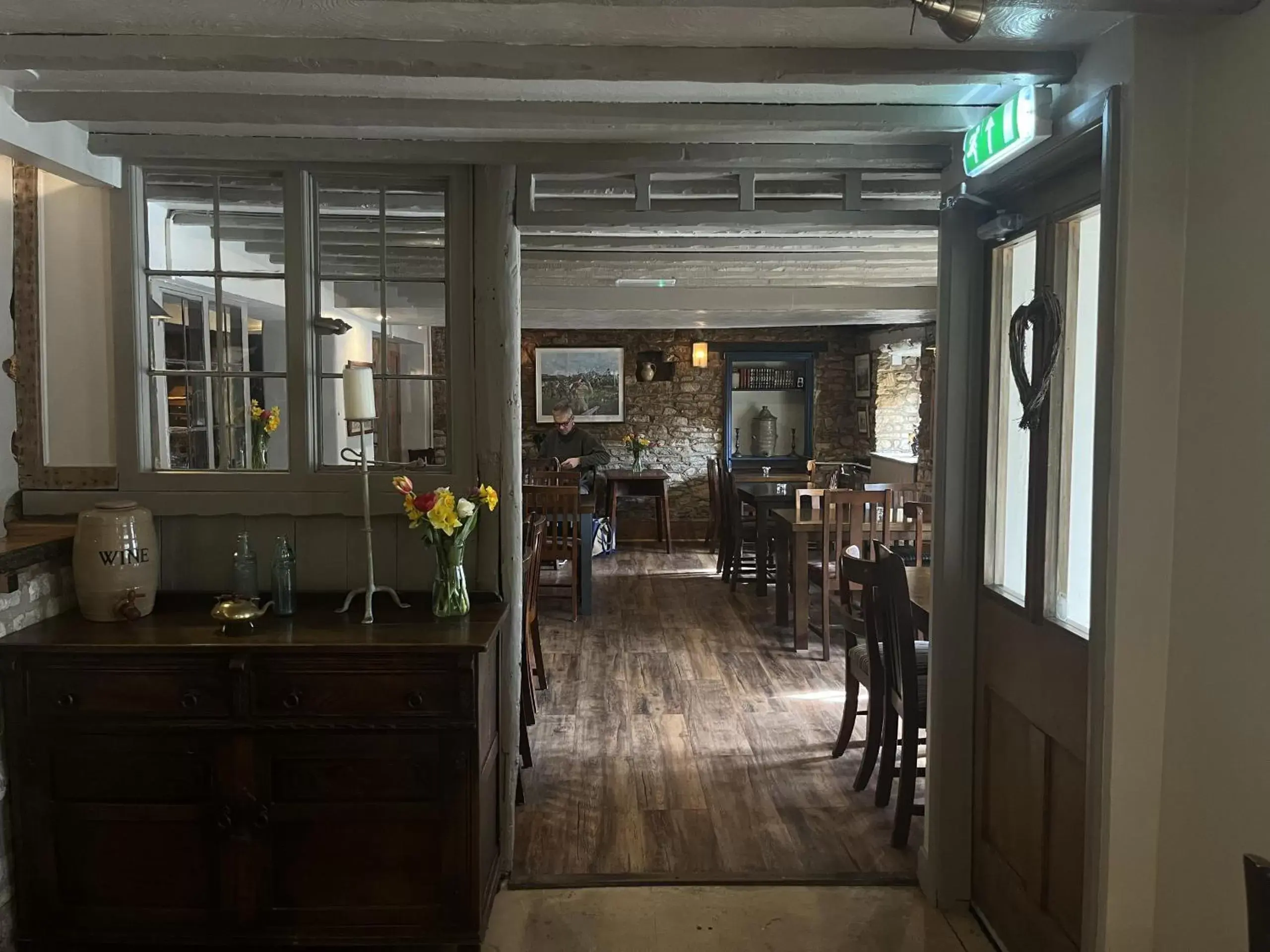 Dining area, Restaurant/Places to Eat in The Talbot Inn