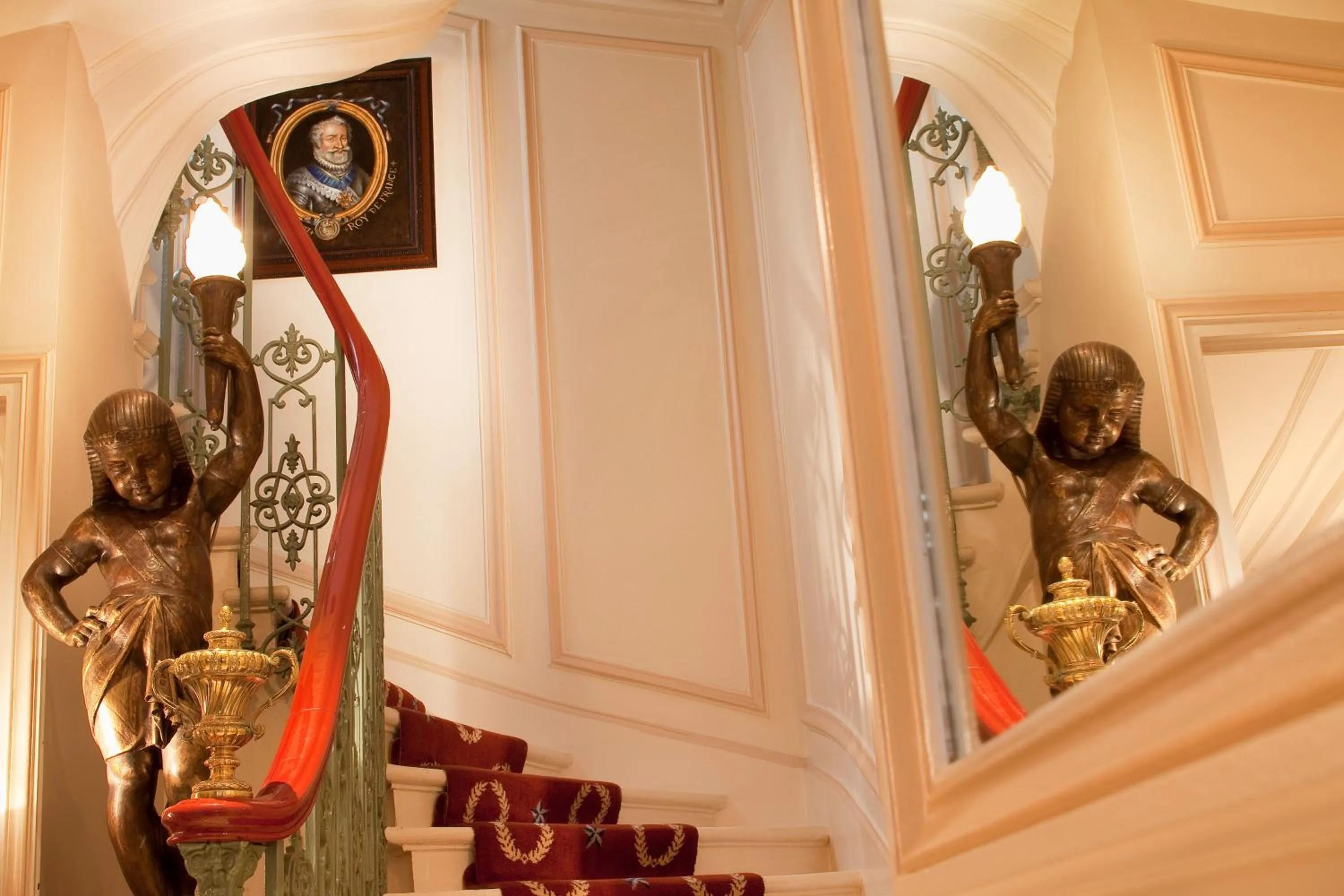 Decorative detail in Hotel Residence Henri IV