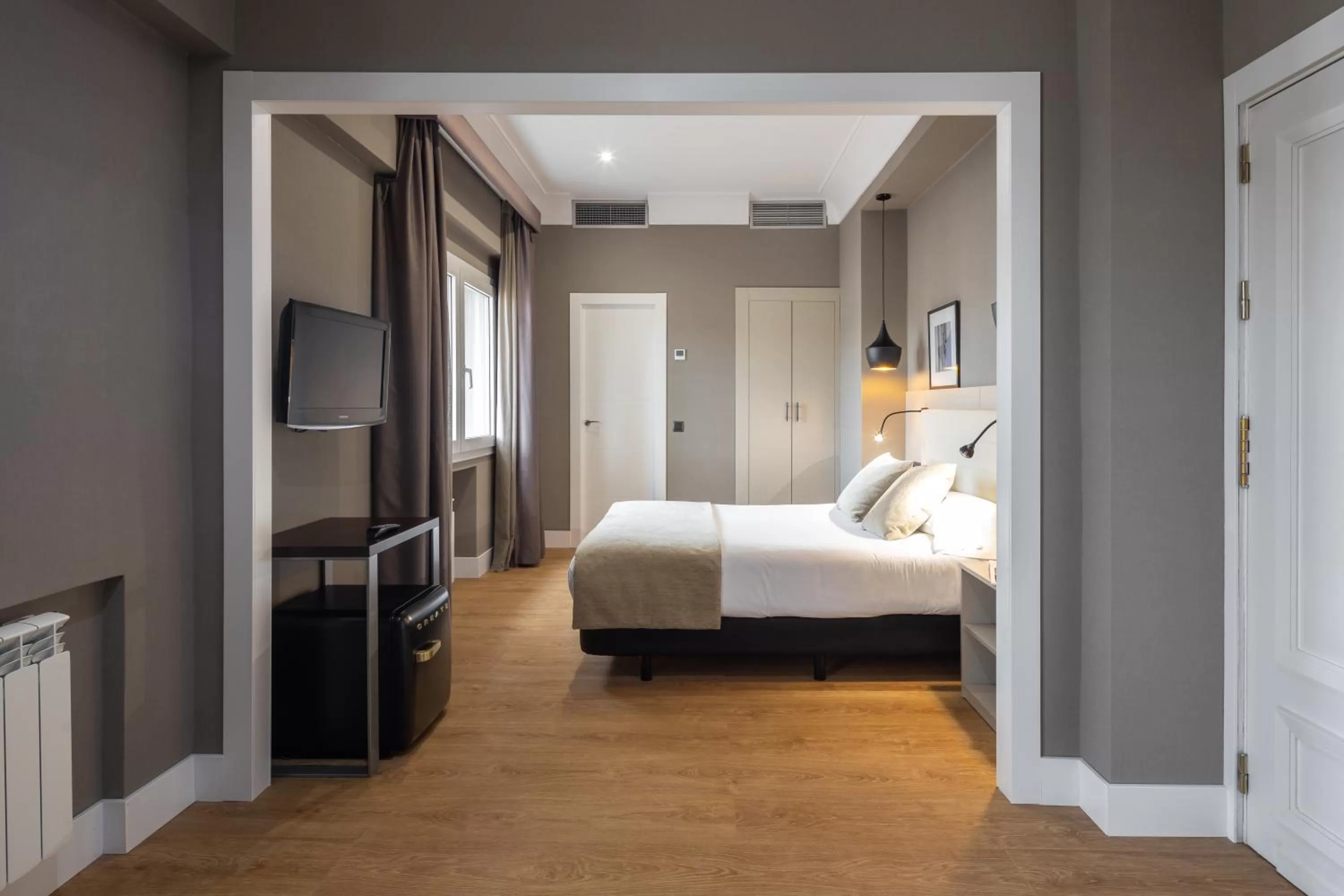 Bed in Hotel Cortezo