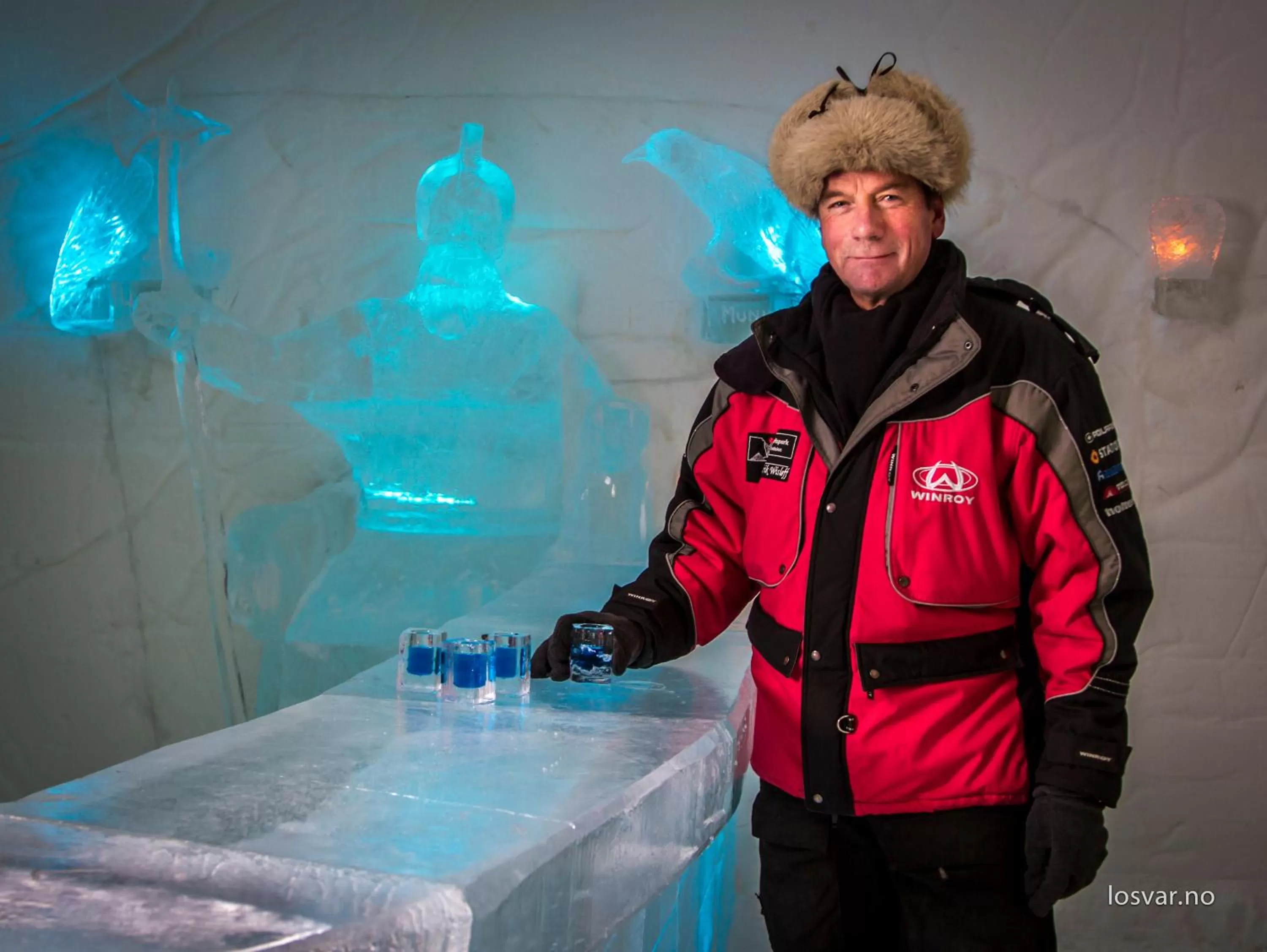 Staff in Sorrisniva Igloo Hotel
